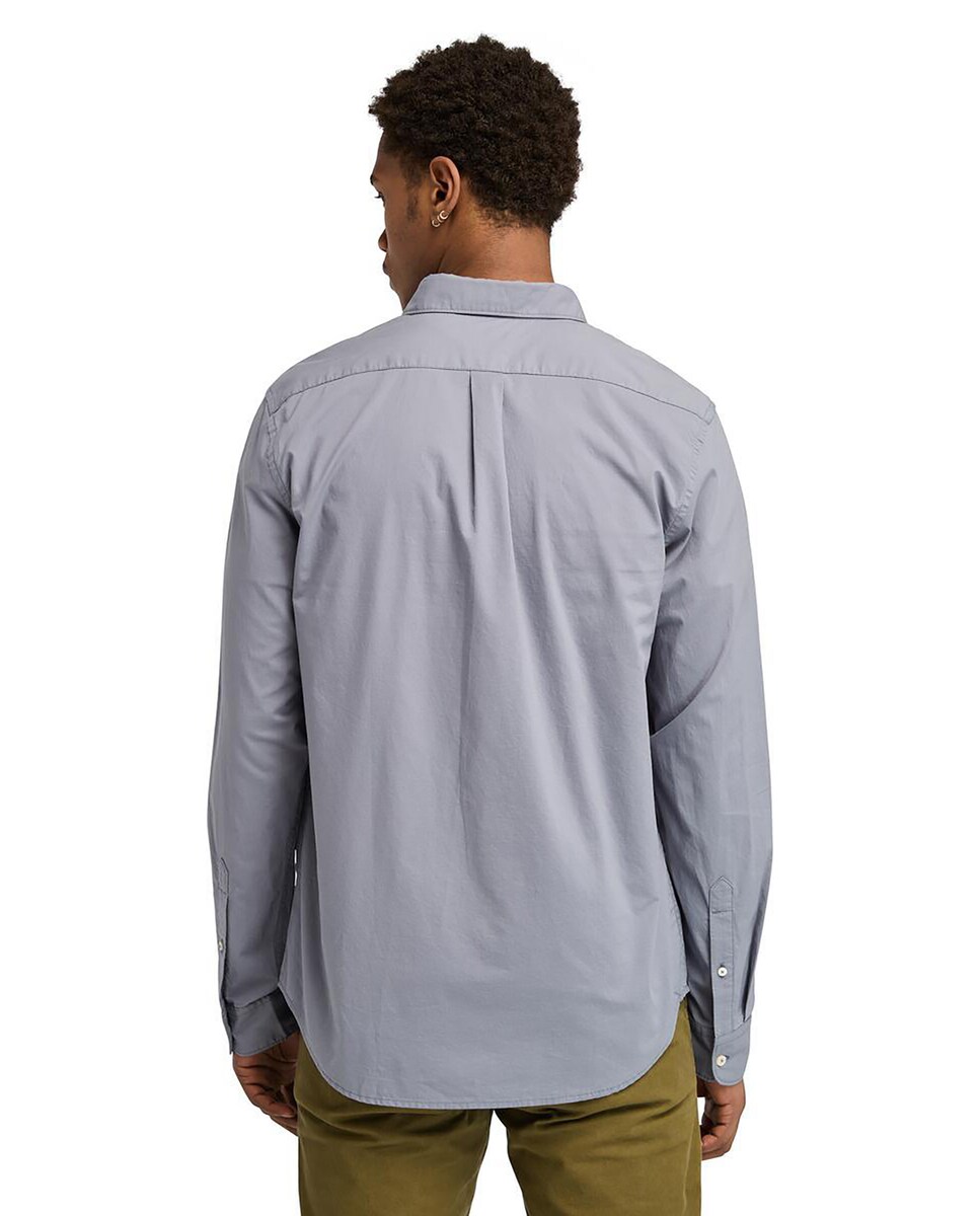 Camisa lisa de hombre corte regular en manga larga ?� Timberland ?� El Corte Ingl?�s