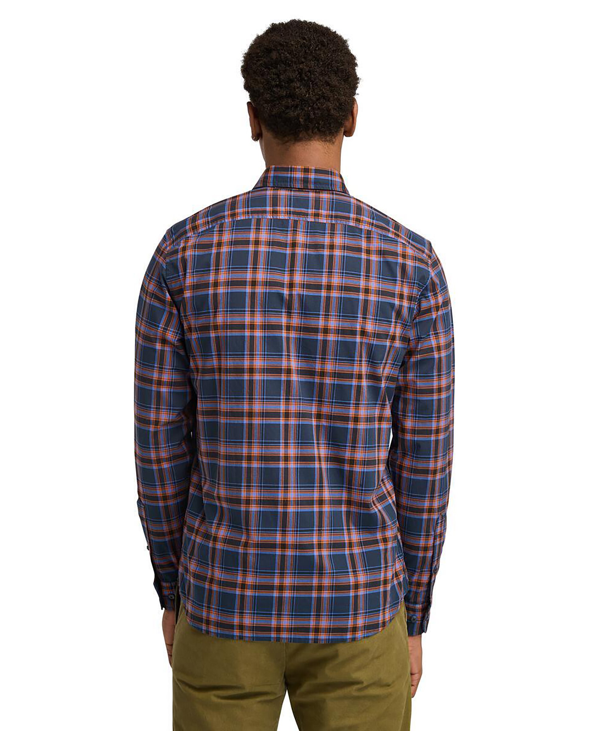 Camisa de hombre popelin corte entallado de cuadros Timberland El Corte Ingles