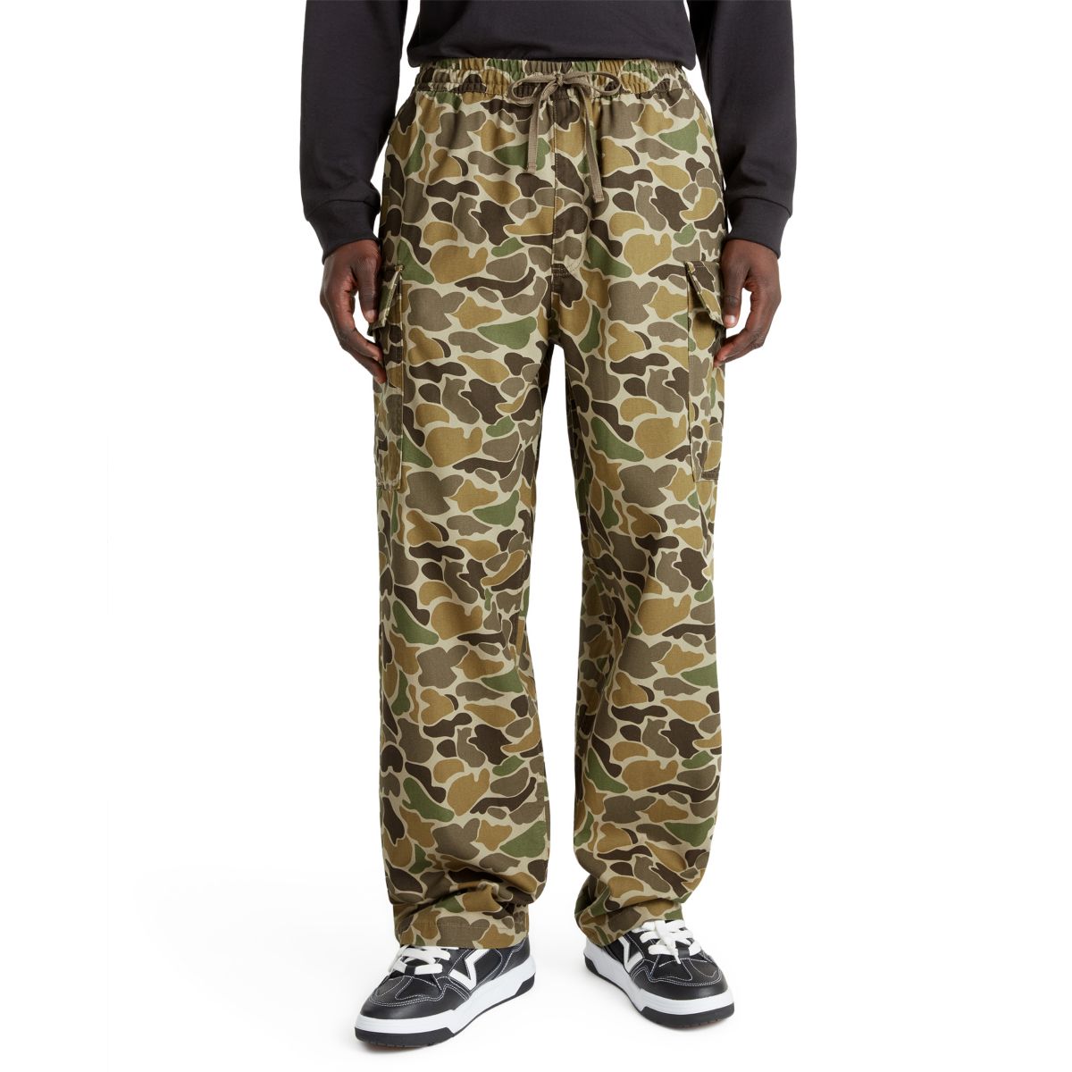 Imagen 3 de Pantalón de hombre Range Cargo Baggy Tapered Vans - Verde-Marrón Verde-Marrón