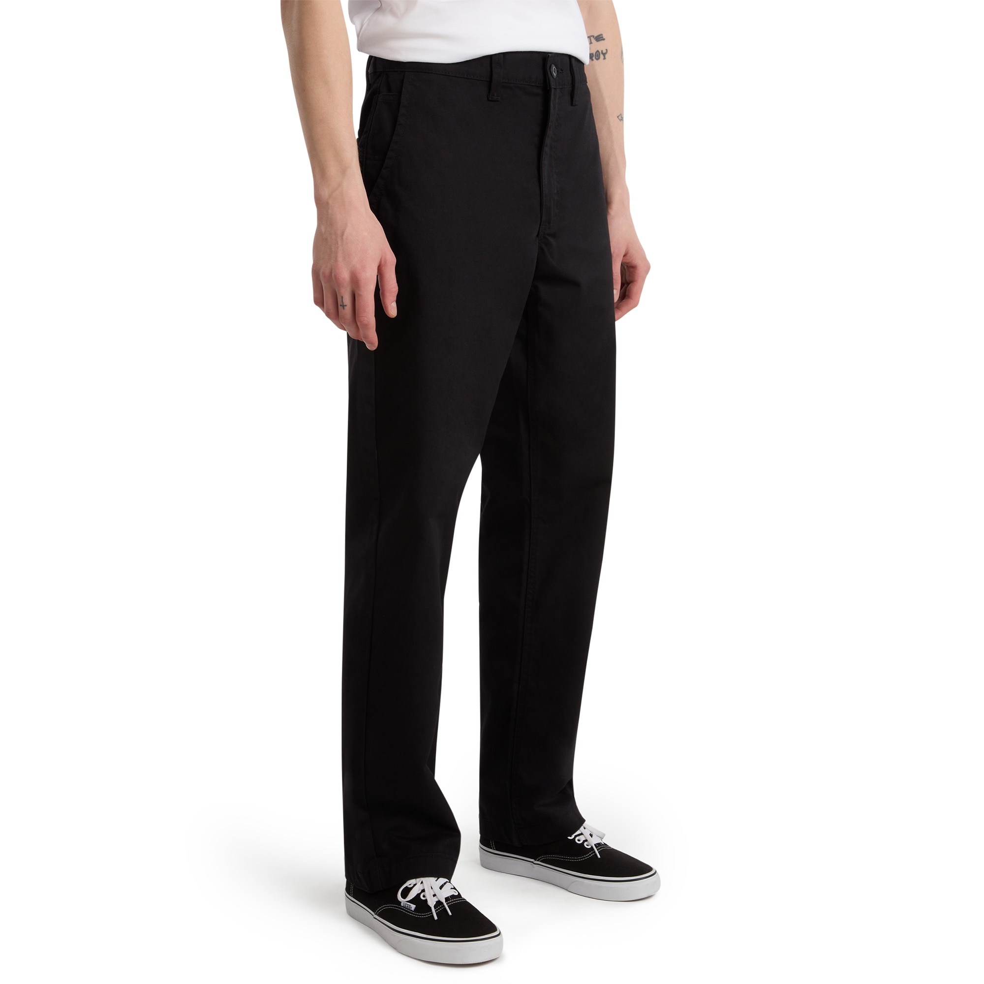 Pantalones de hombre Authentic Chino Relaxed Vans - Negro Negro-3