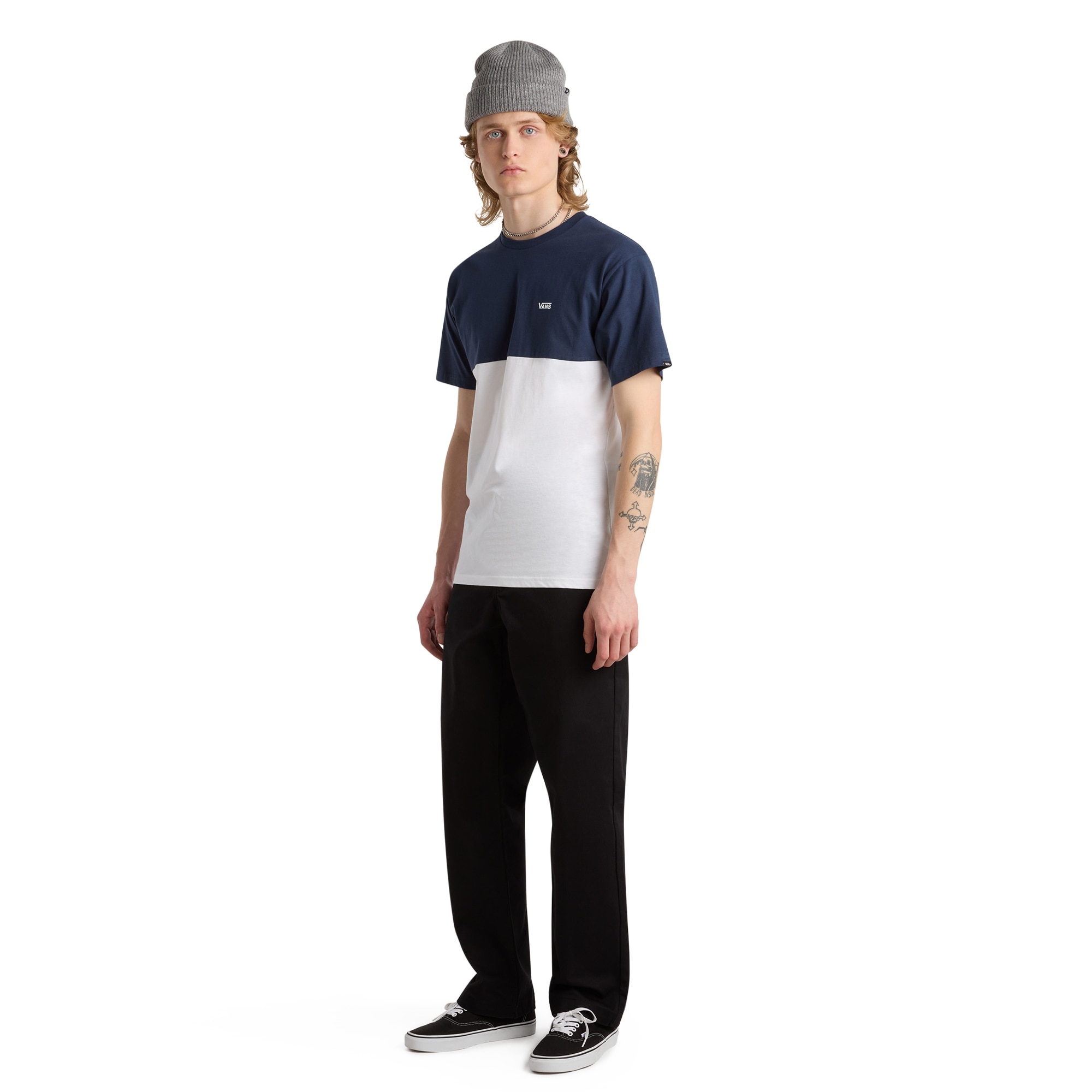 Pantalones de hombre Authentic Chino Relaxed Vans - Negro Negro-4