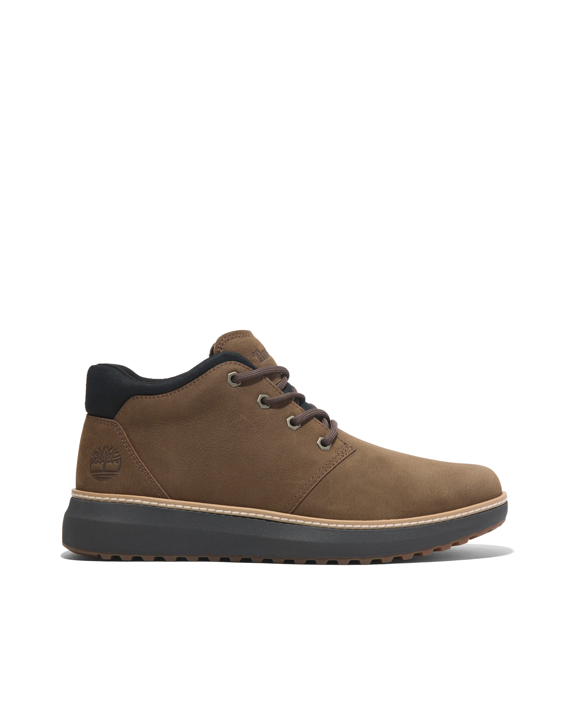 Imagen 0 de Botas chukka de hombre en cuero premium Marrón oscuro