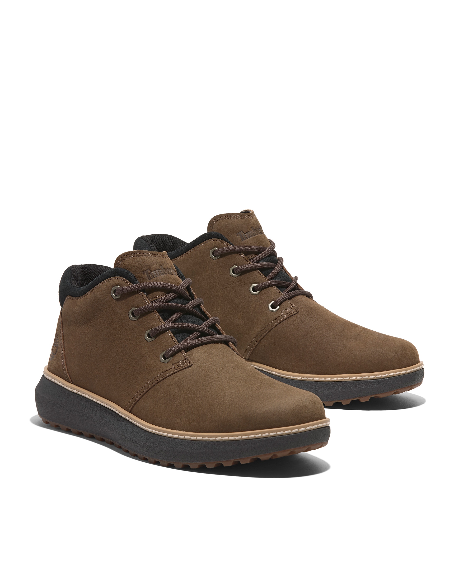 Botas chukka de hombre en cuero premium - Timberland - Marrón oscuro Marrón oscuro-4