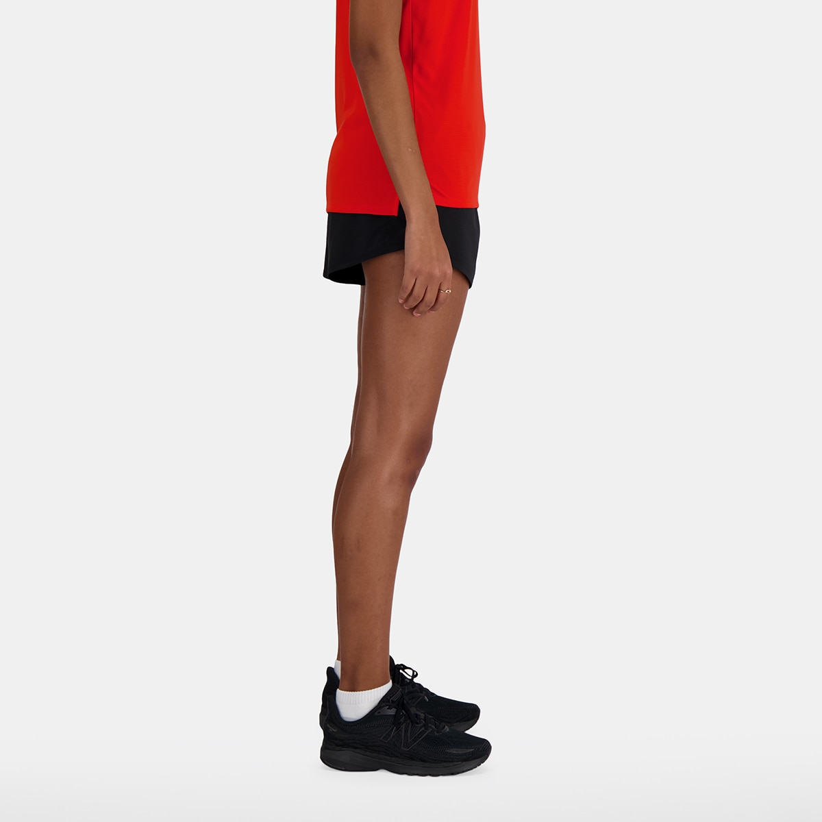 Short running de mujer 3" Sport Essential New Balance - Negro Negro-2