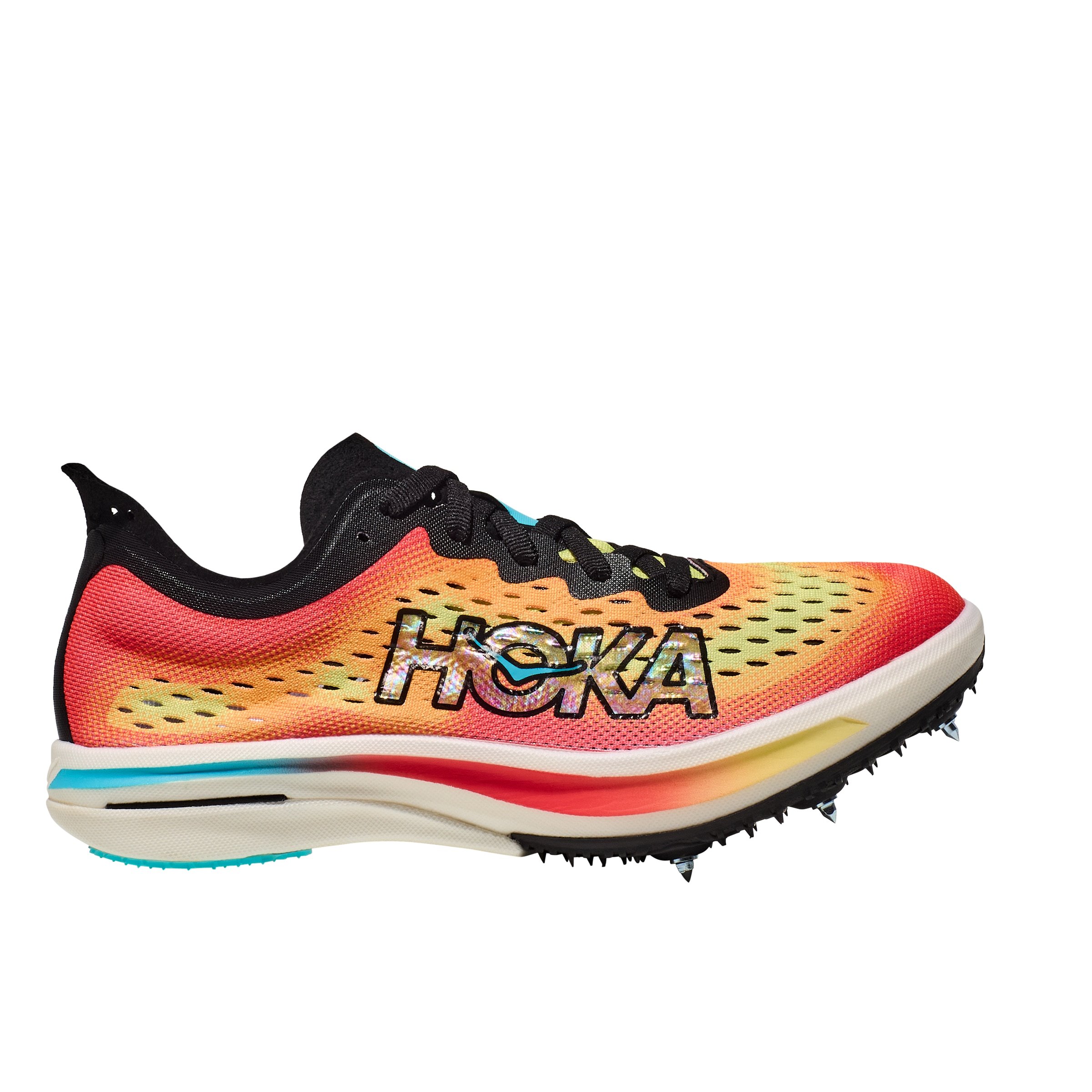 Tenis Para Correr Hoka Carbon X Hombre Naranjas Coral De