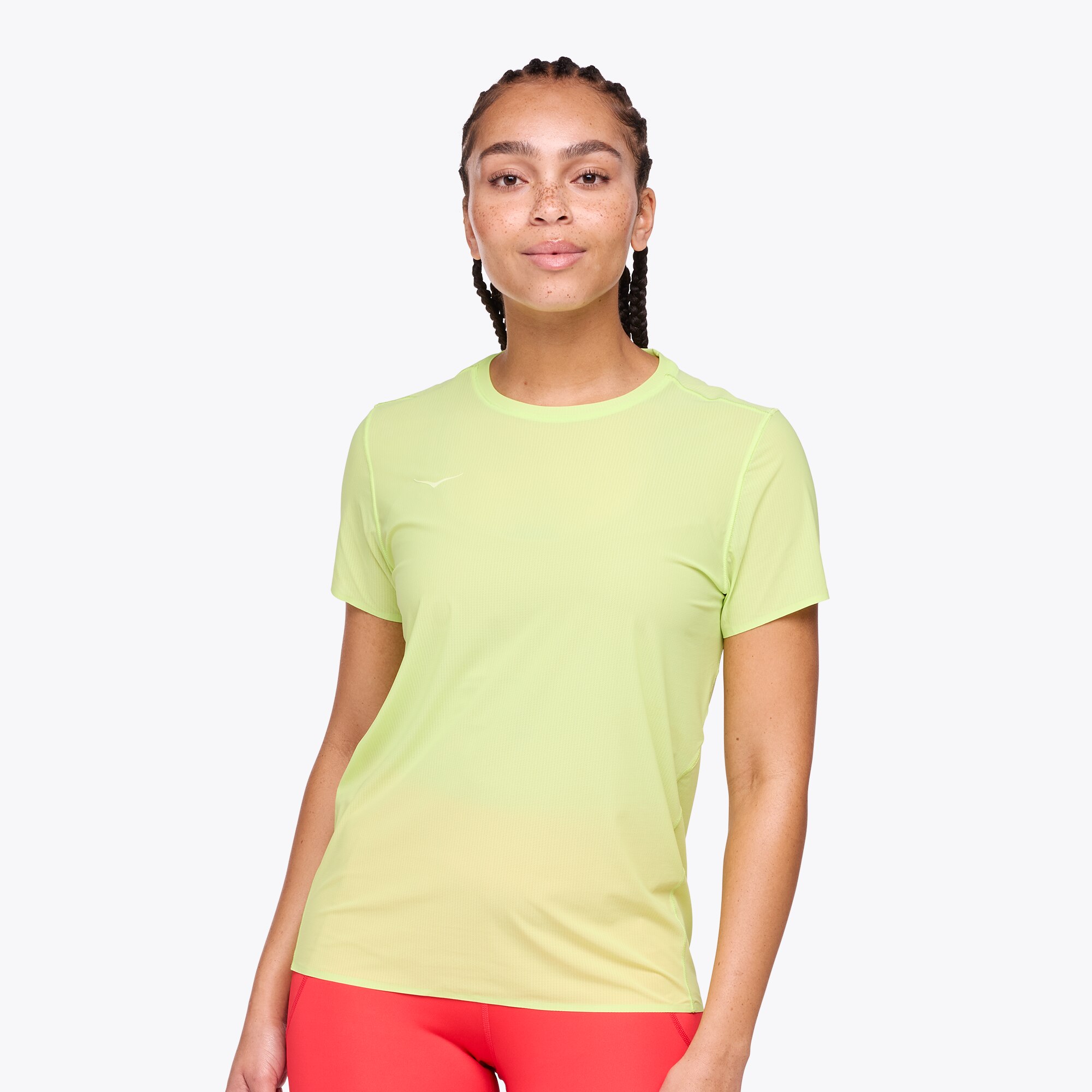 Imagen 0 de Camiseta de mujer AIROLITE 2.0 de manga corta Hoka Verde claro