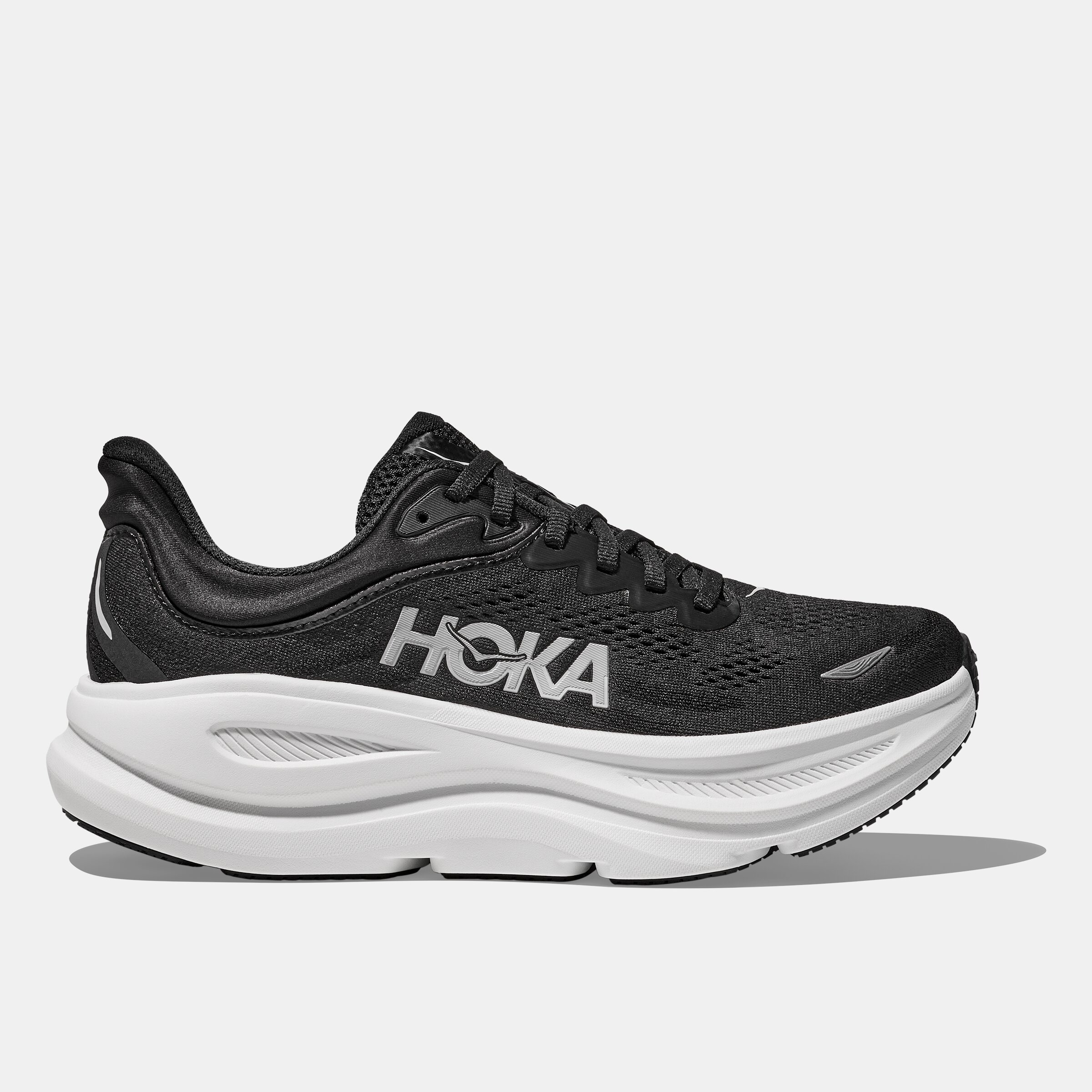 Zapatillas de running de hombre BONDI 9 Hoka - Negro / Blanco Negro / Blanco-2