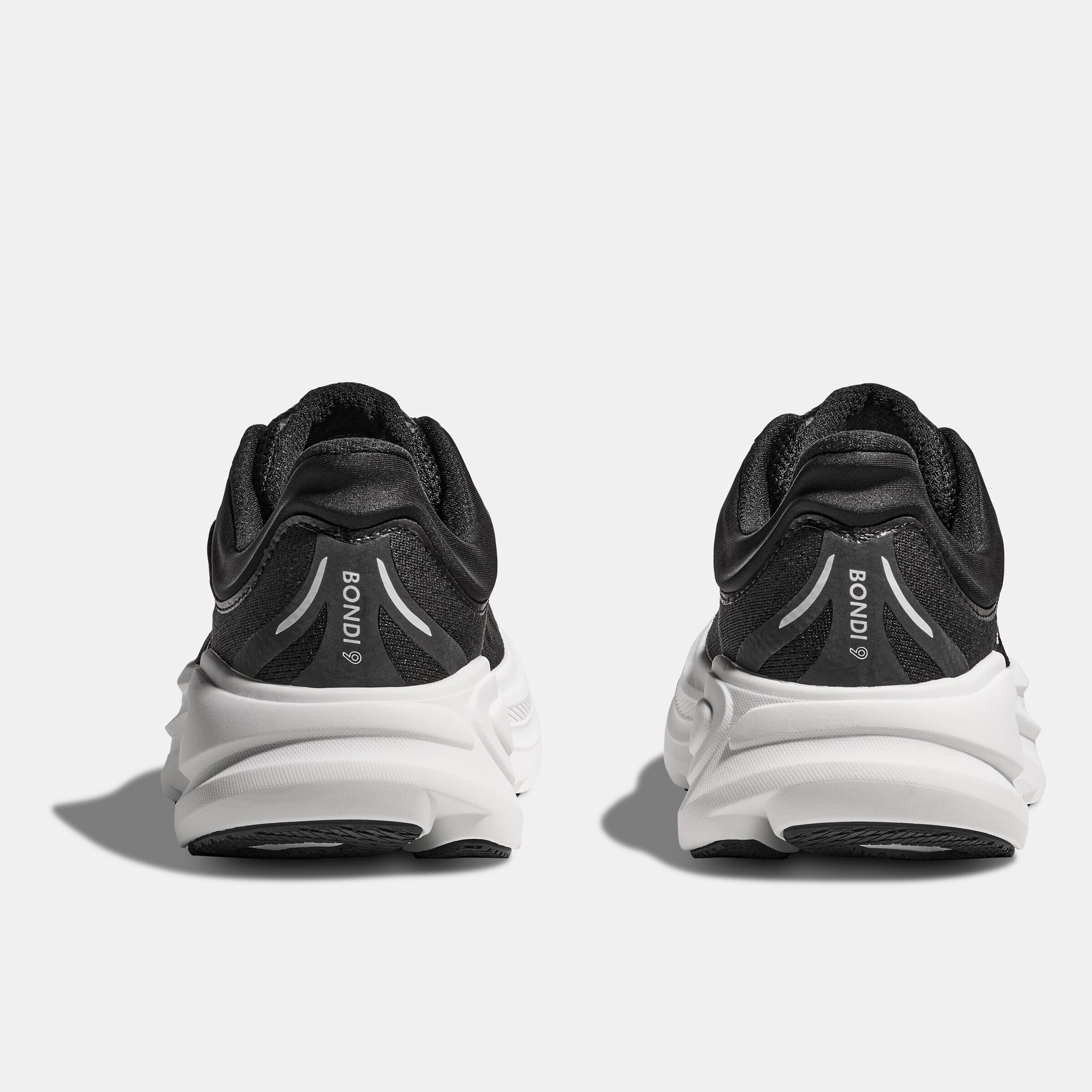 Zapatillas de running de hombre BONDI 9 Hoka - Negro / Blanco Negro / Blanco-5