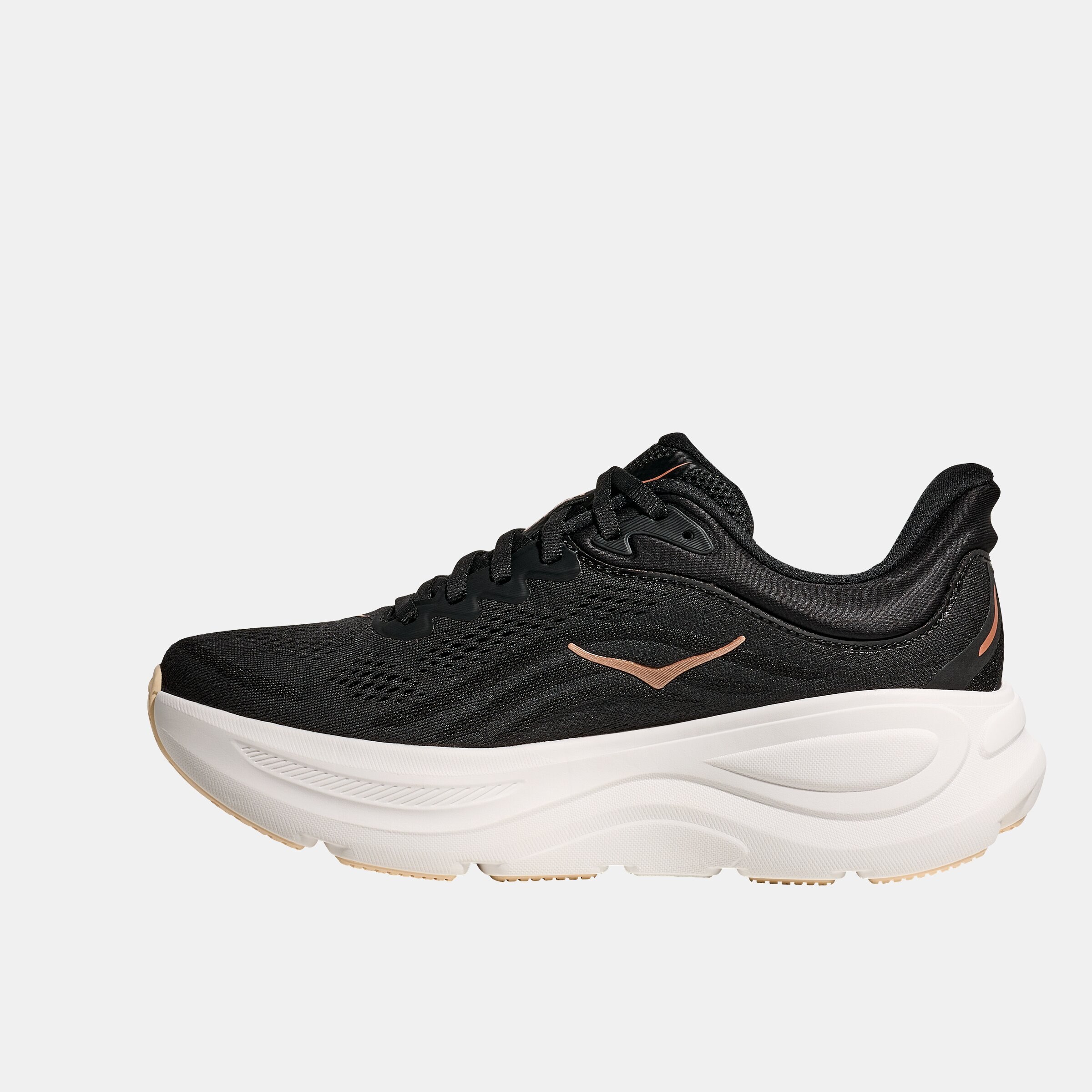 Zapatillas de running de mujer BONDI 9 HOKA - Negro / Rosa Negro / Rosa-8