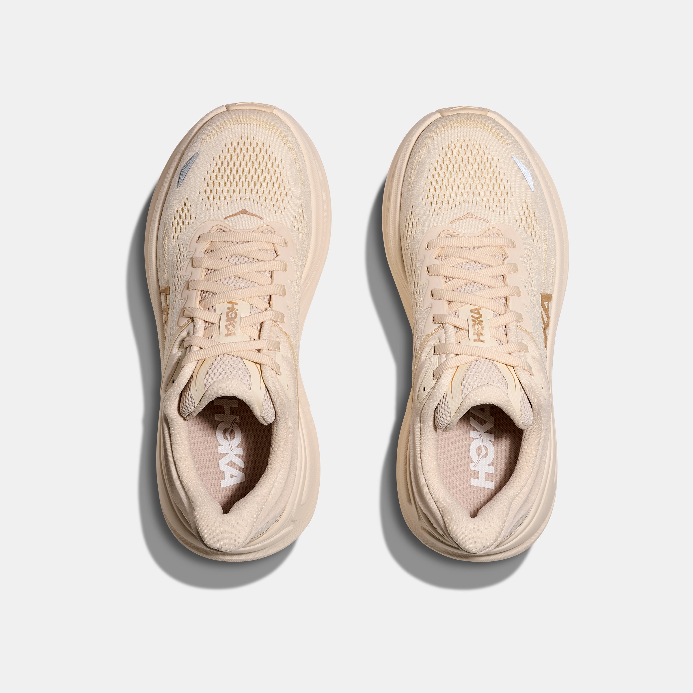 Hoka w bondi 9 para Mujer - Beige Beige-2