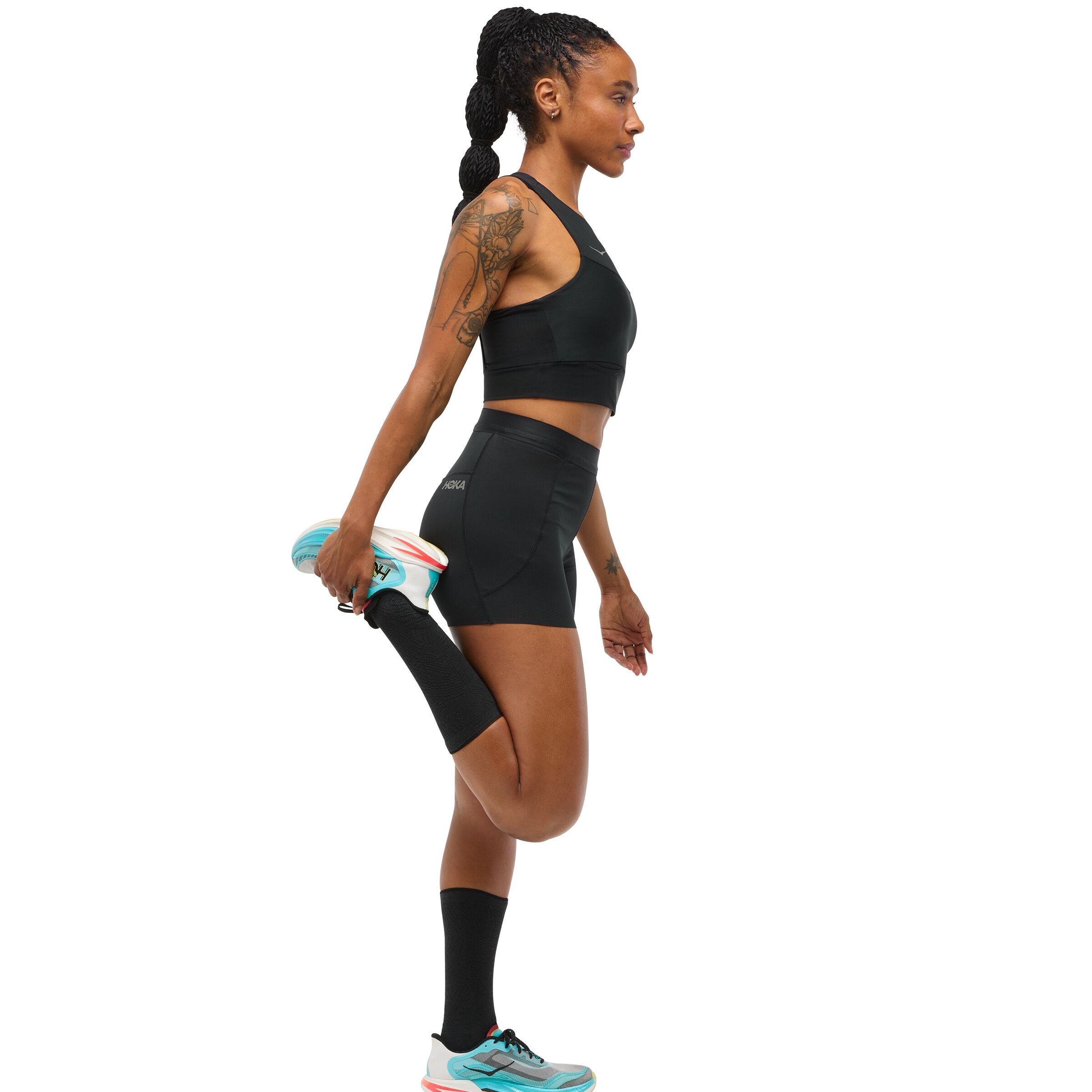 Malla de mujer de punto Novafly 3' de 7 cm Hoka - Negro Negro-3
