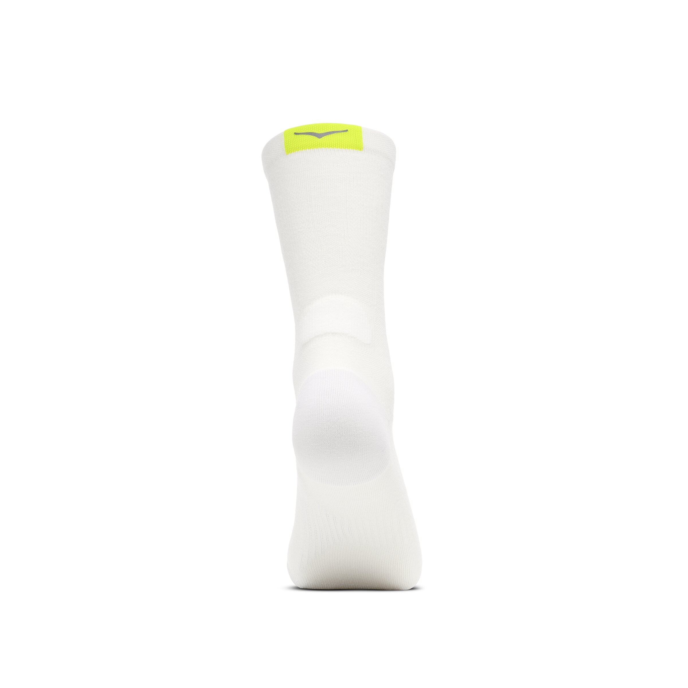 Calcetines unisex CLIFTON 10 CREW RUN SOCK Hoka - Blanco Blanco-3