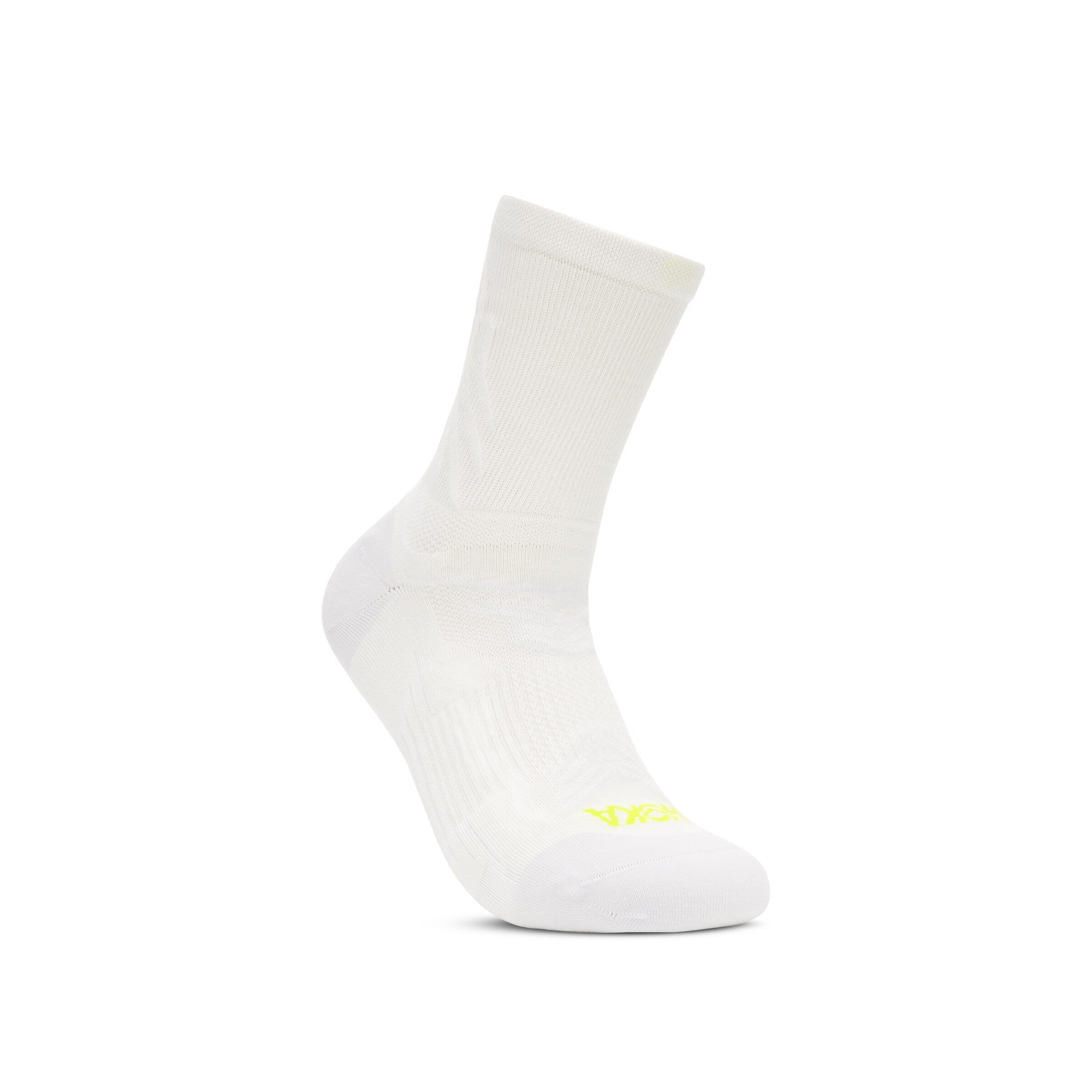 Calcetines unisex CLIFTON 10 CREW RUN SOCK Hoka - Blanco Blanco-6