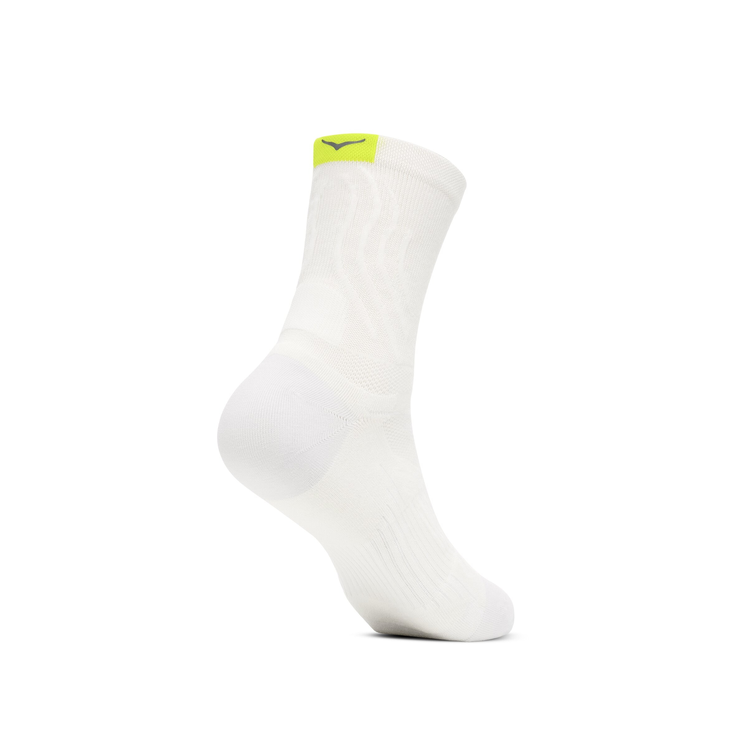 Calcetines unisex CLIFTON 10 CREW RUN SOCK Hoka - Blanco Blanco-8
