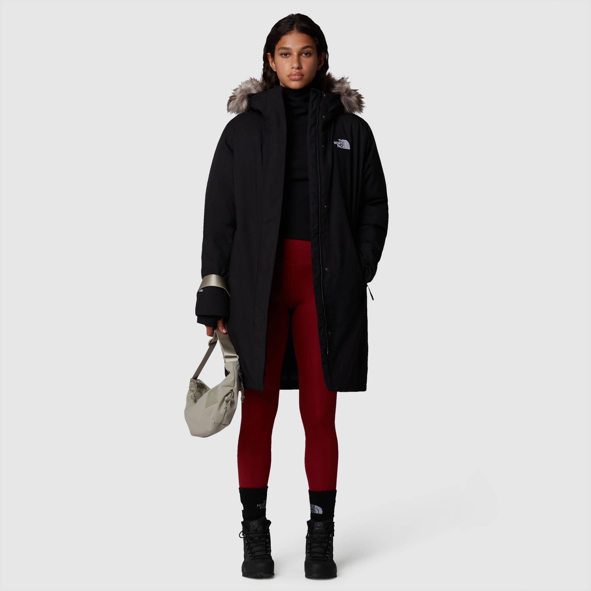 Parka de mujer Arctic The North Face - Negro Negro-2