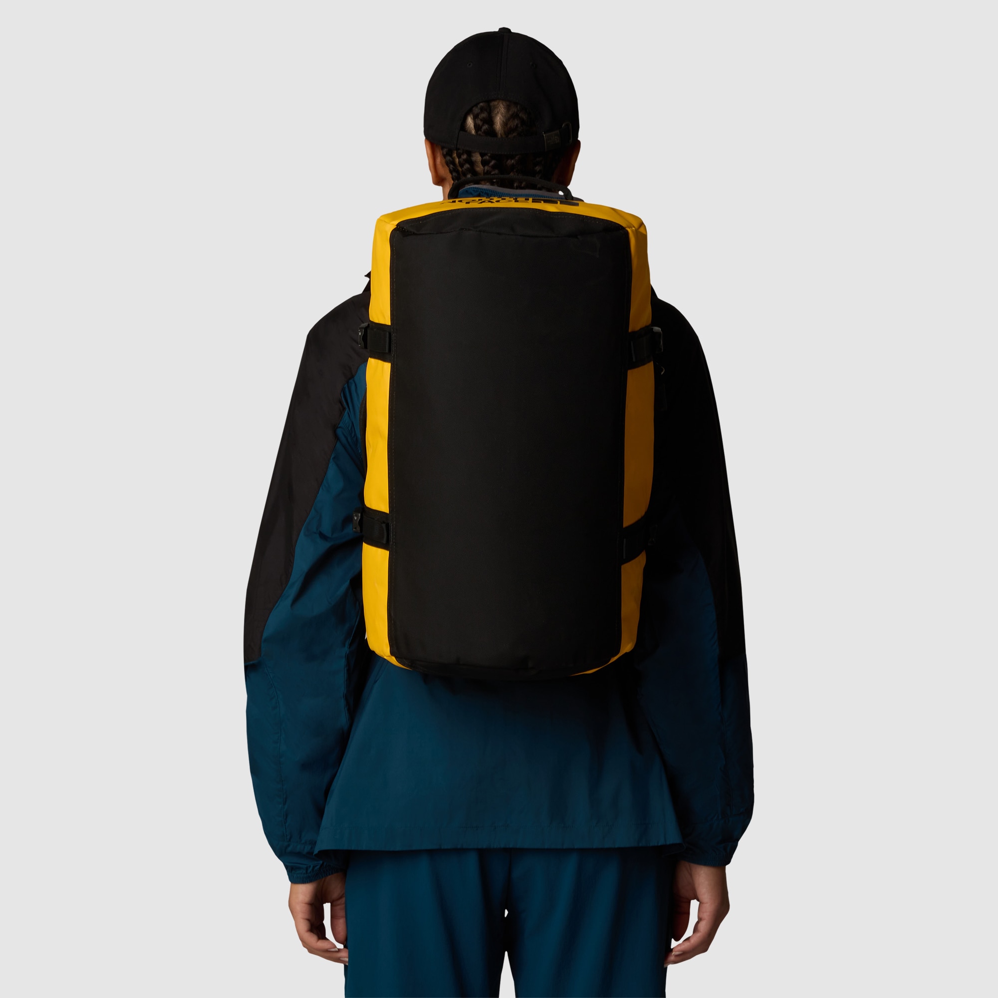 Bolsa BaseCamp Duffel - XS The North Face - Amarillo / Negro Amarillo / Negro-4