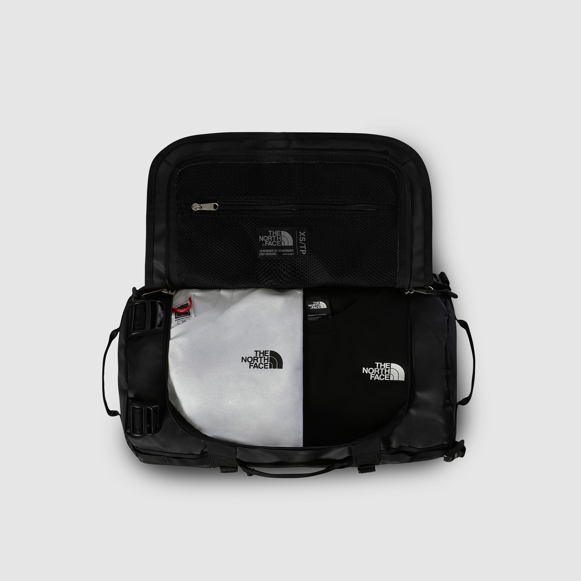 Bolsa BaseCamp Duffel - XS The North Face - Negro Negro-2