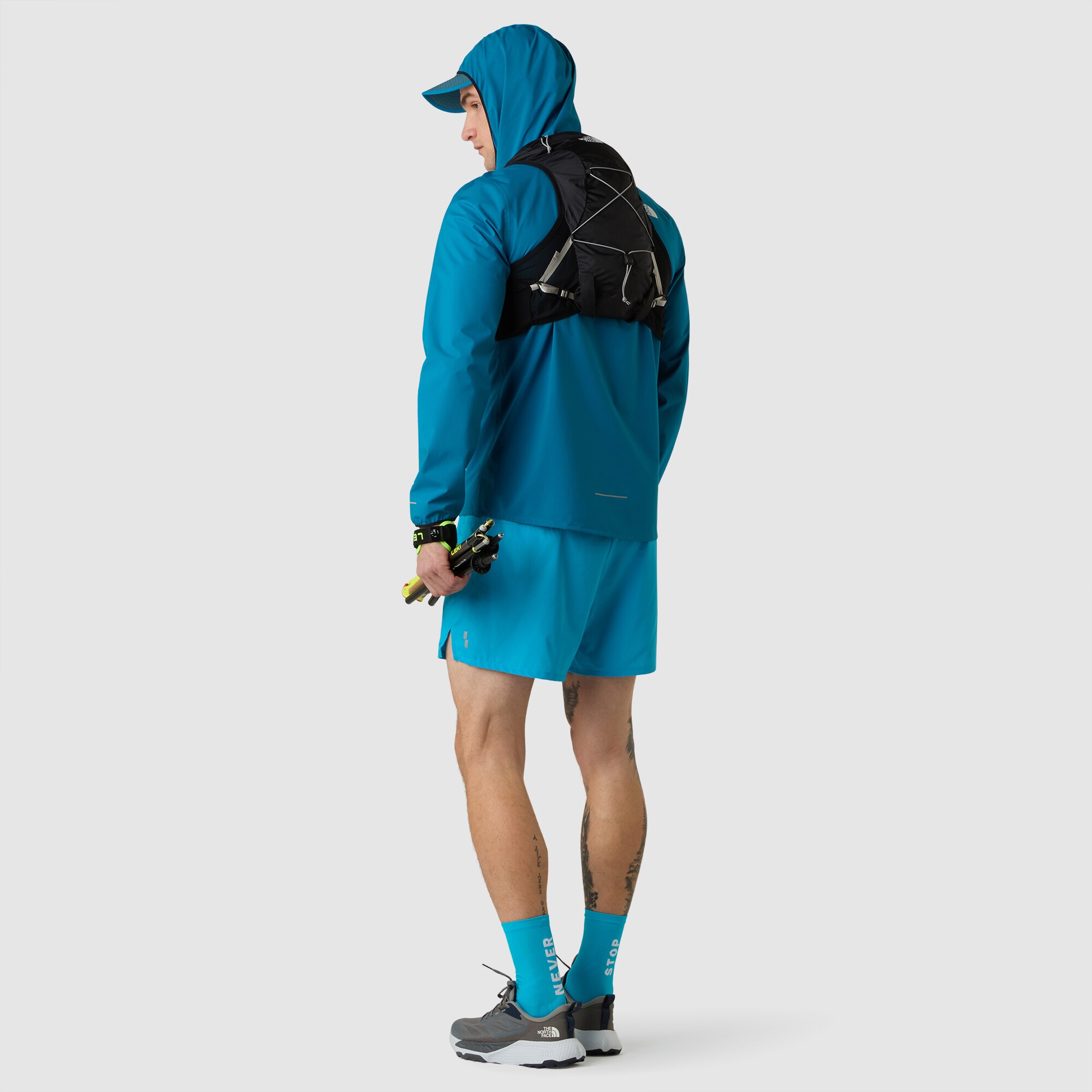 Chaleco de correr de hombre Sunriser 8 The North Face - Negro Negro-2