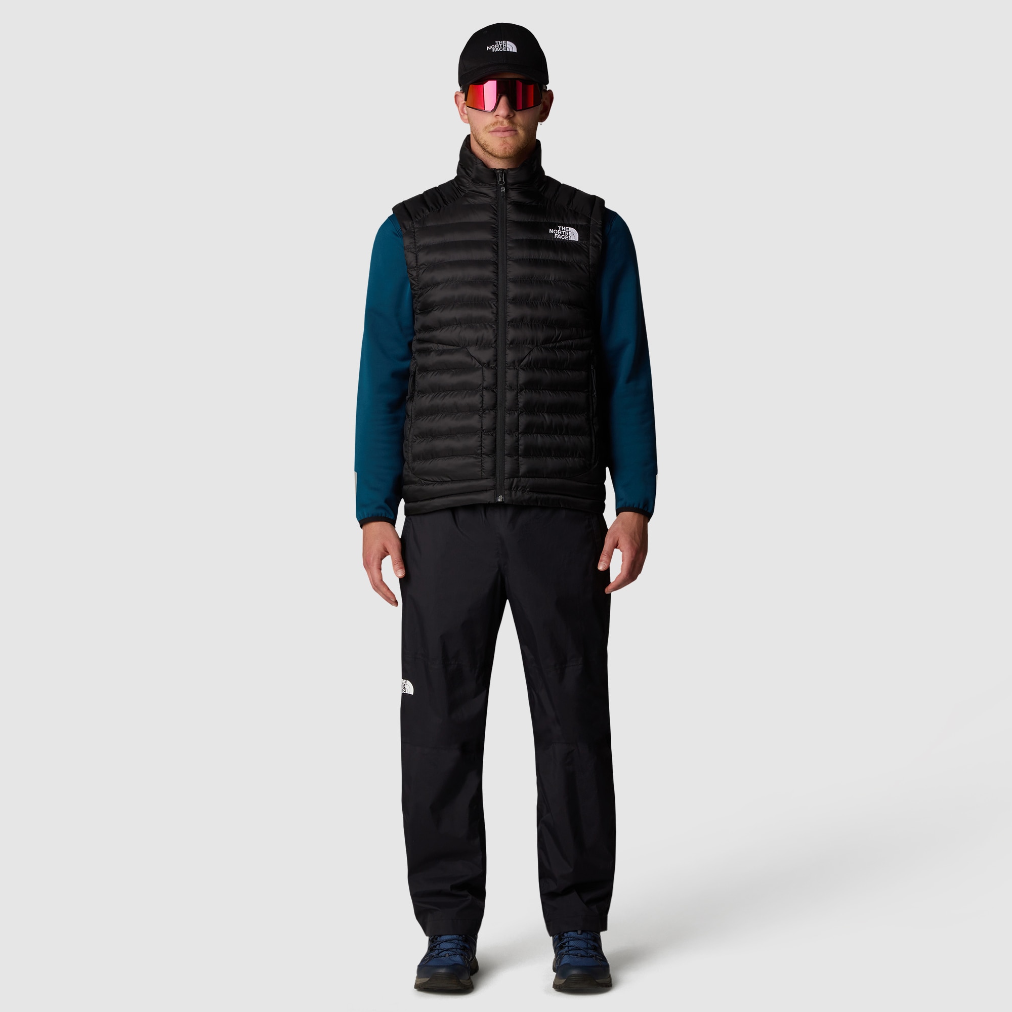 Imagen 2 de Chaleco de hombre Huila The North Face - Negro / Gris Negro / Gris