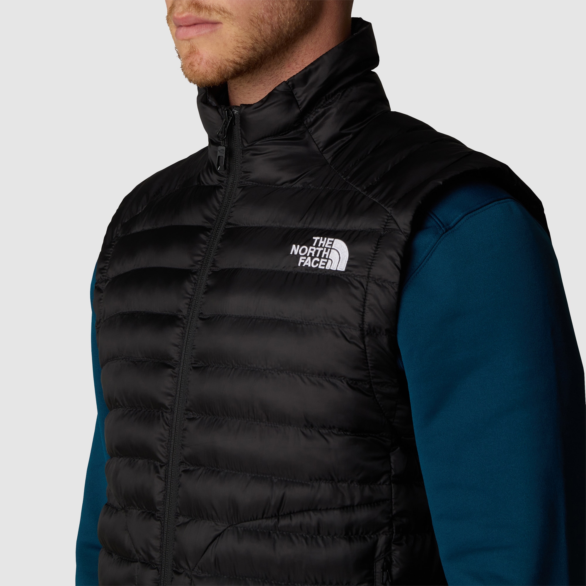 Imagen 4 de Chaleco de hombre Huila The North Face - Negro / Gris Negro / Gris