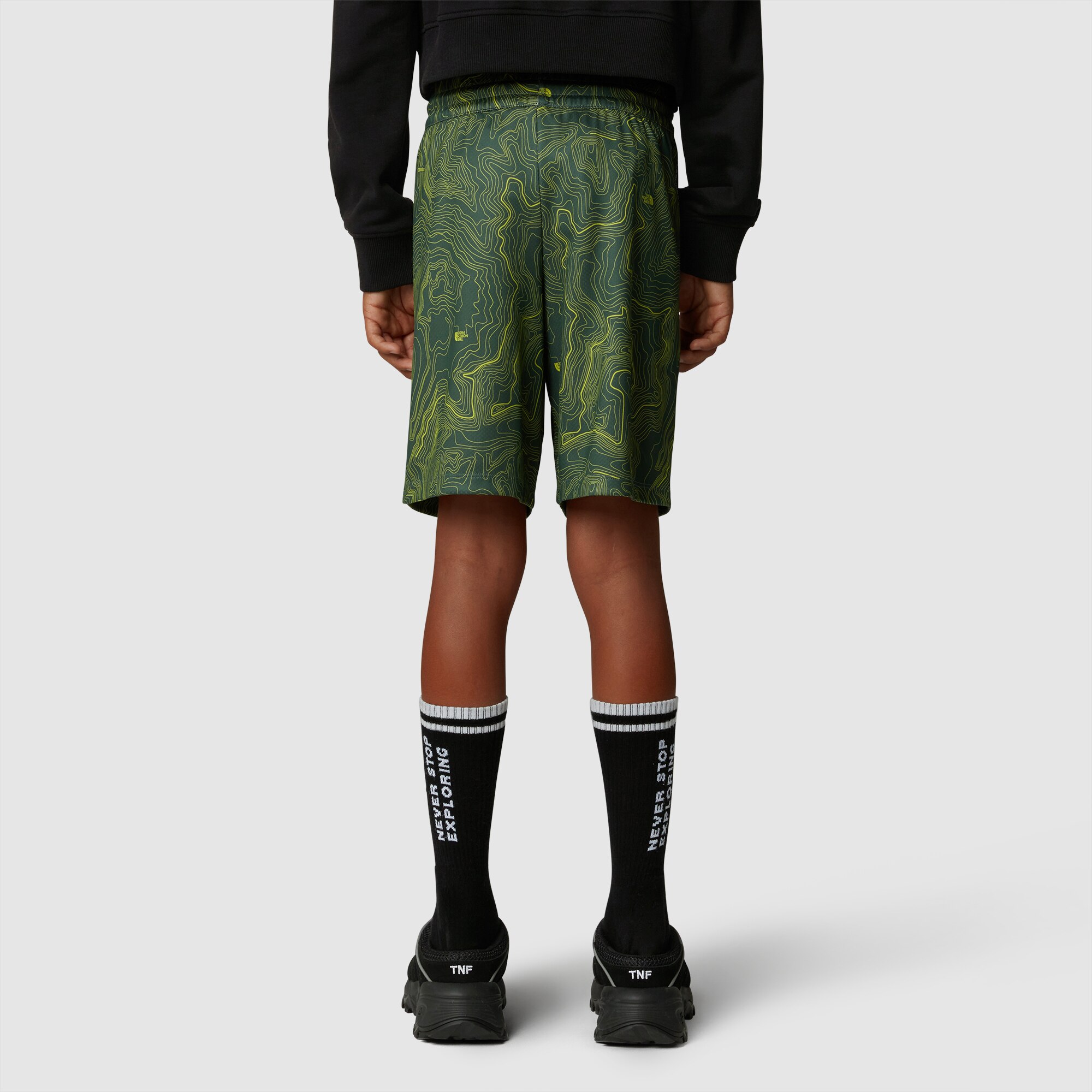 Pantalón corto para niño Never Stop The North Face - Verde Verde-3