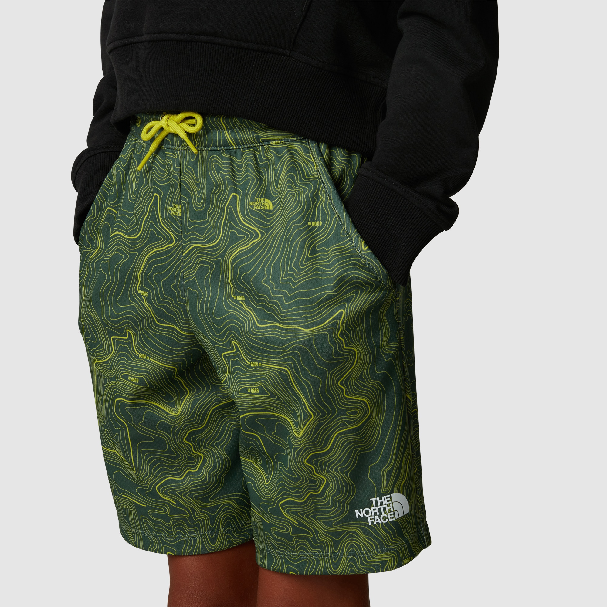 Pantalón corto para niño Never Stop The North Face - Verde Verde-4