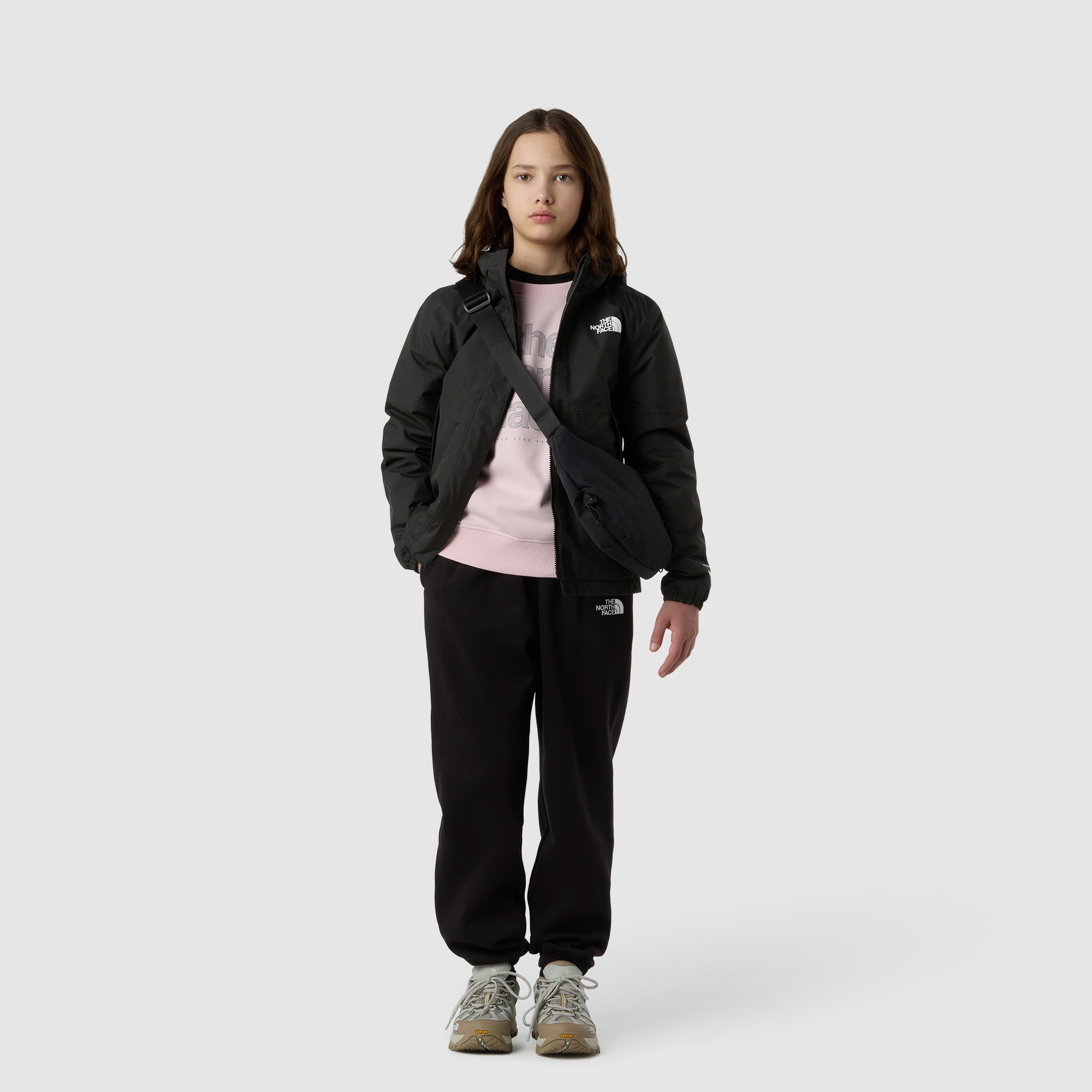 Chubasquero cálido de niños Antora The North Face - Negro Negro-2