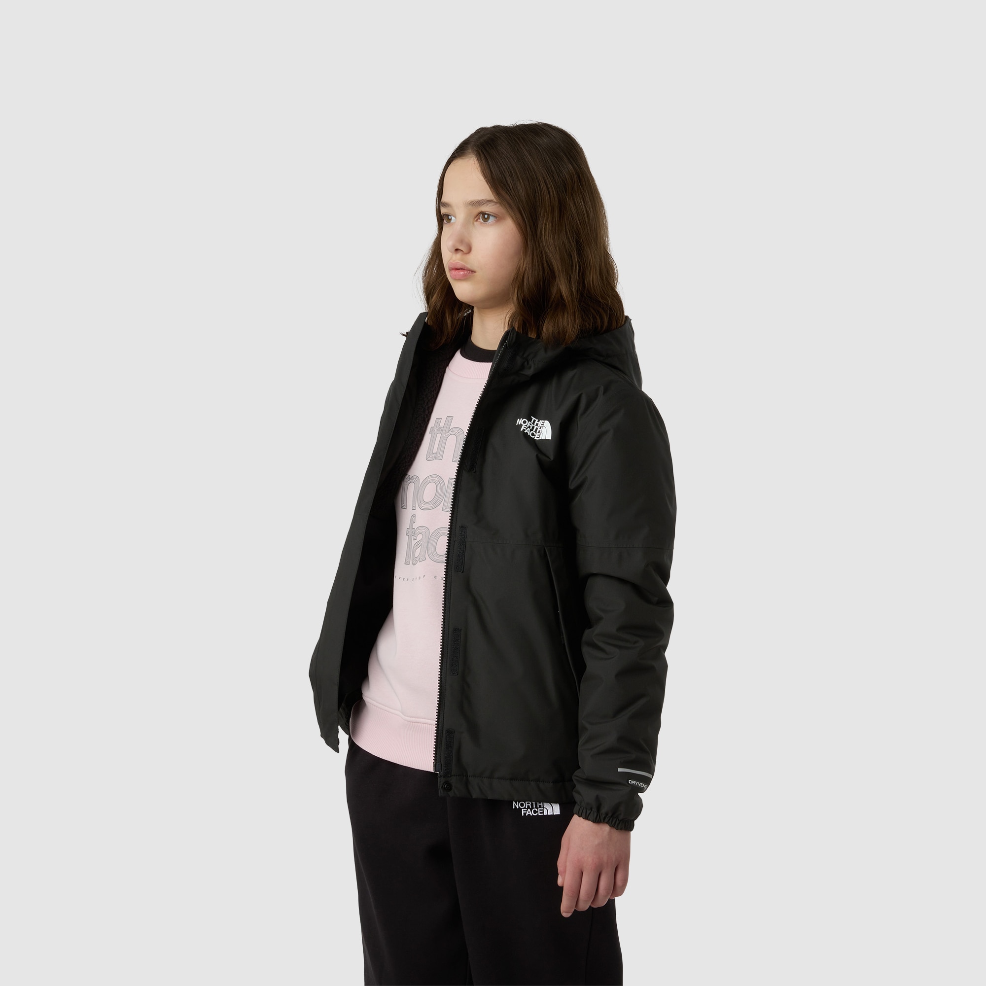 Chubasquero cálido de niños Antora The North Face - Negro Negro-4