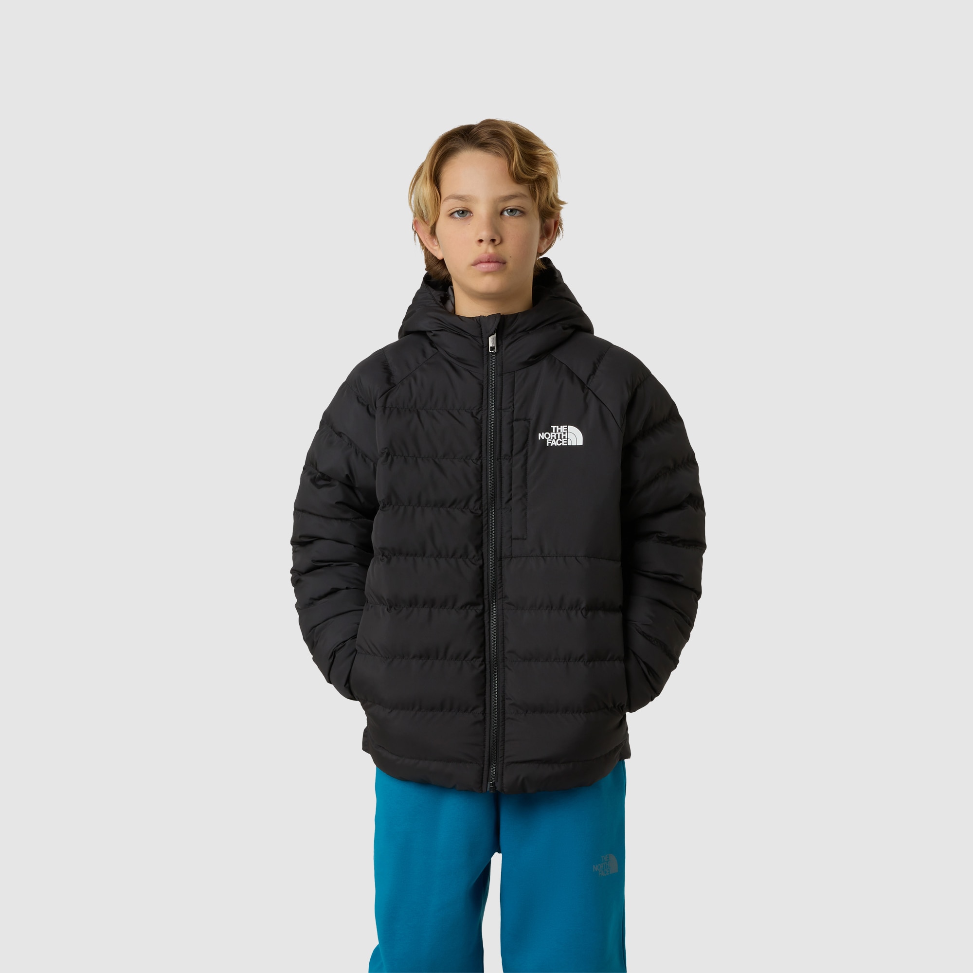 Chaqueta reversible de niños Perrito The North Face - Negro Negro-1
