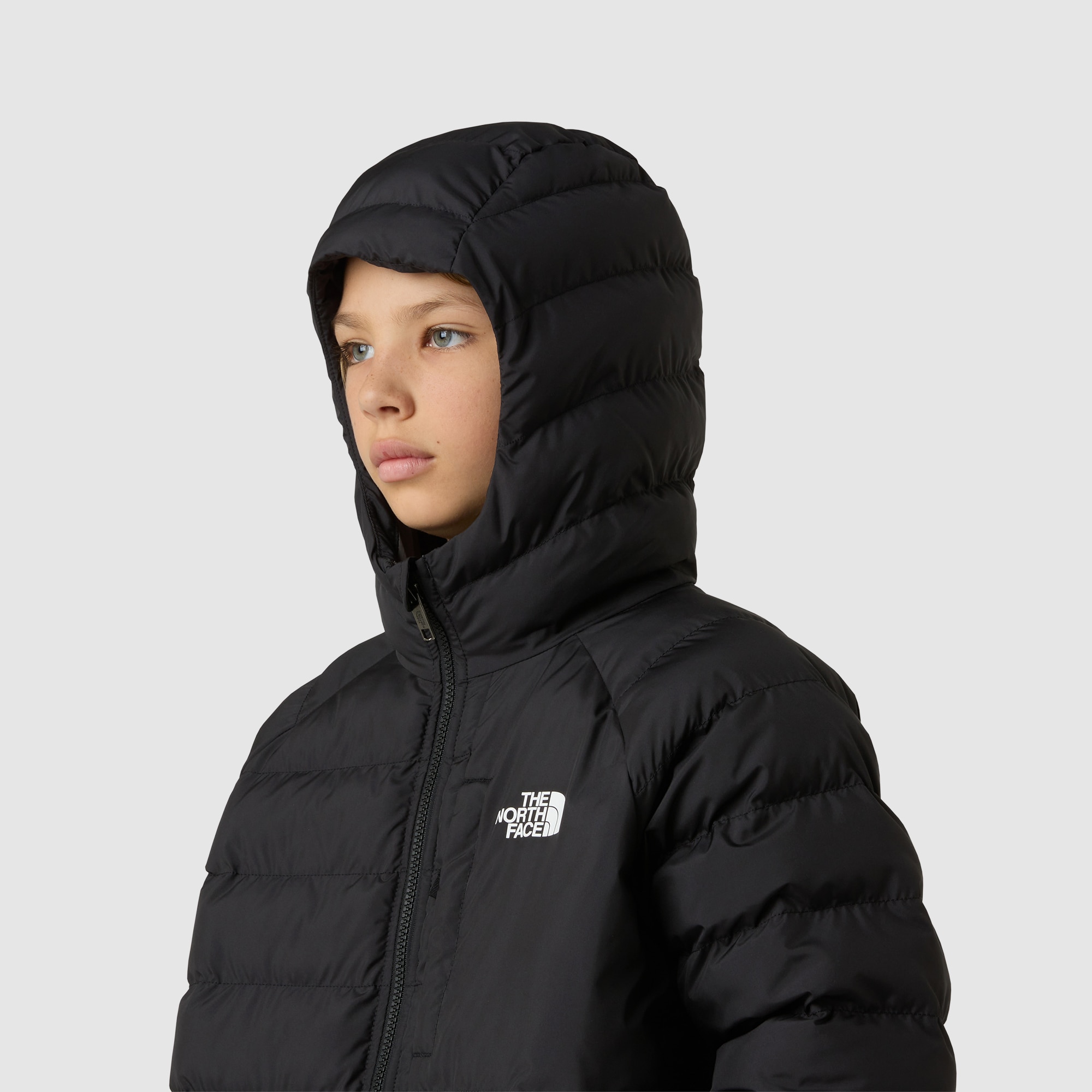 Chaqueta reversible de niños Perrito The North Face - Negro Negro-4