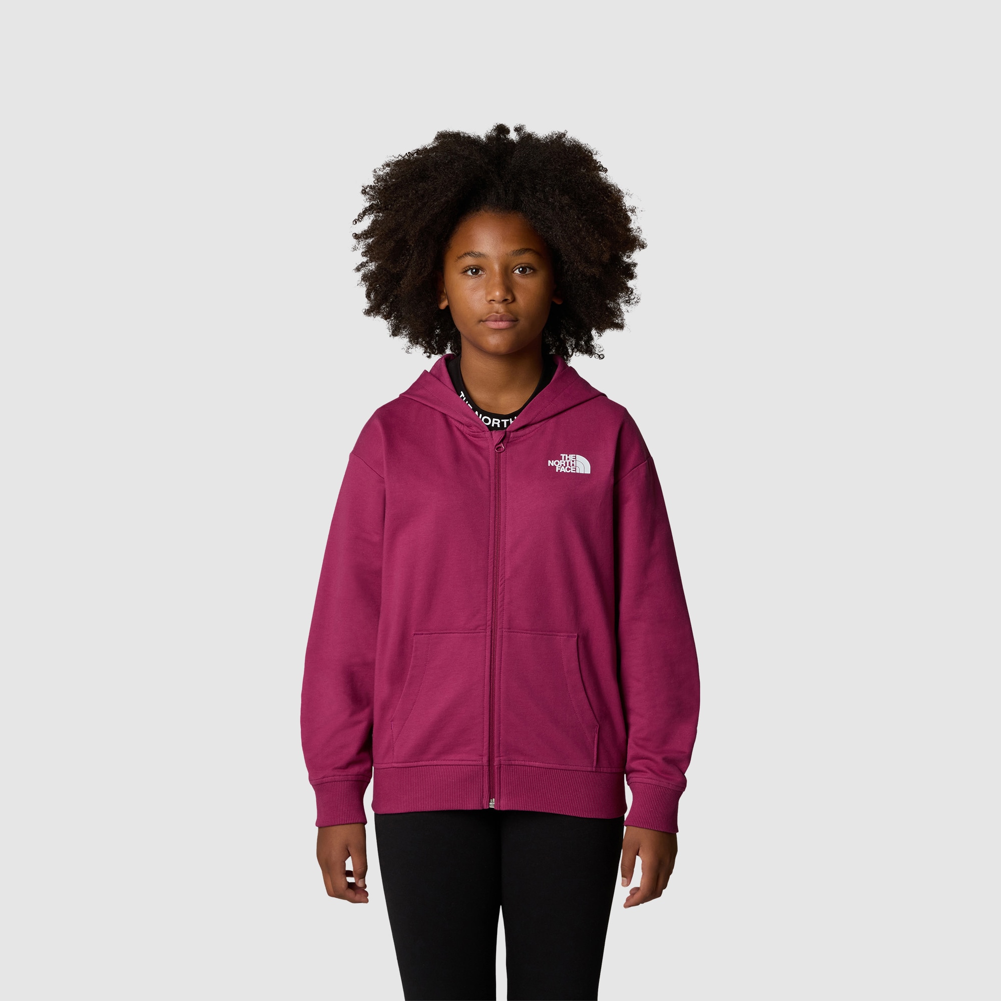 Sudaderade niños Oversized The North Face - Morado Morado-1
