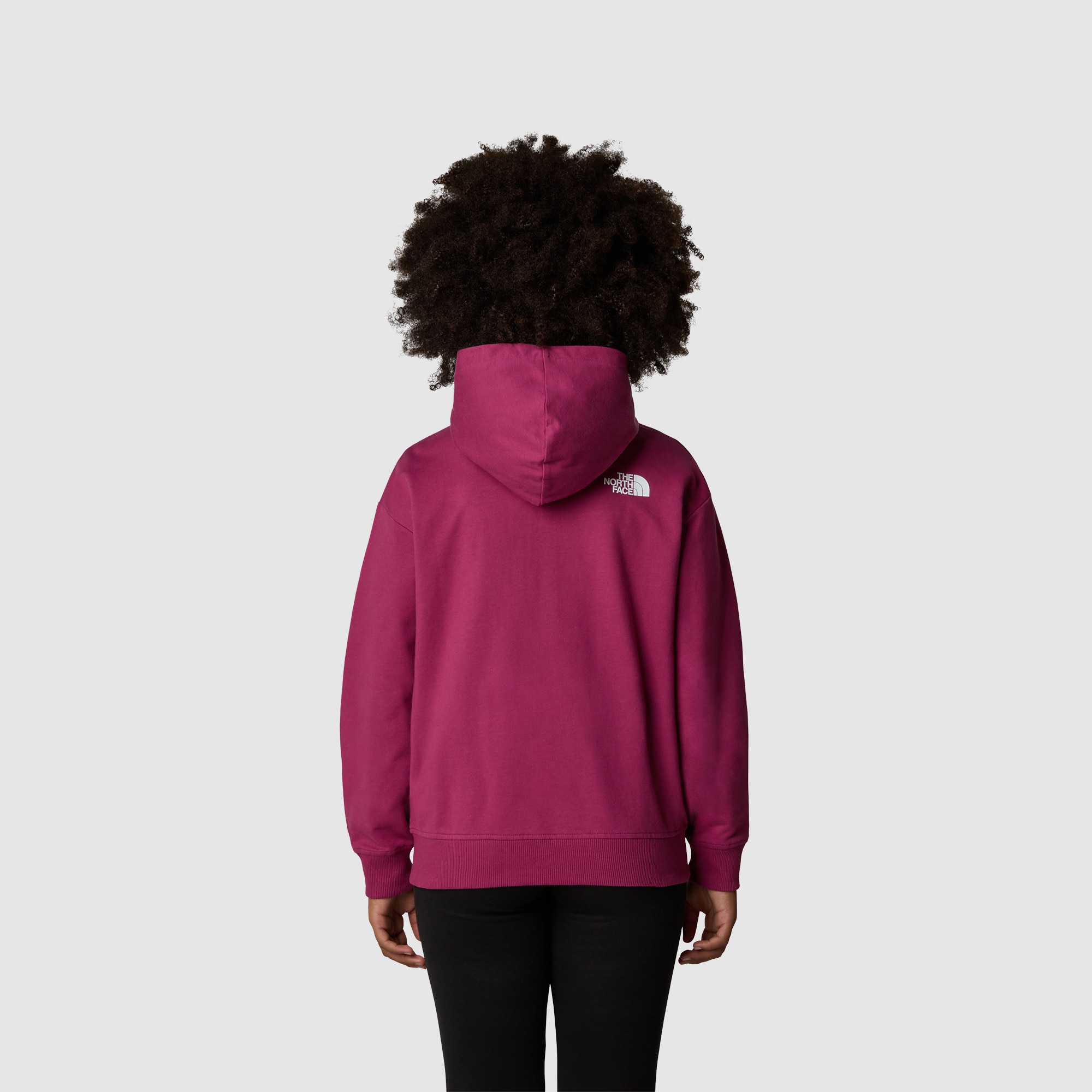 Sudaderade niños Oversized The North Face - Morado Morado-3