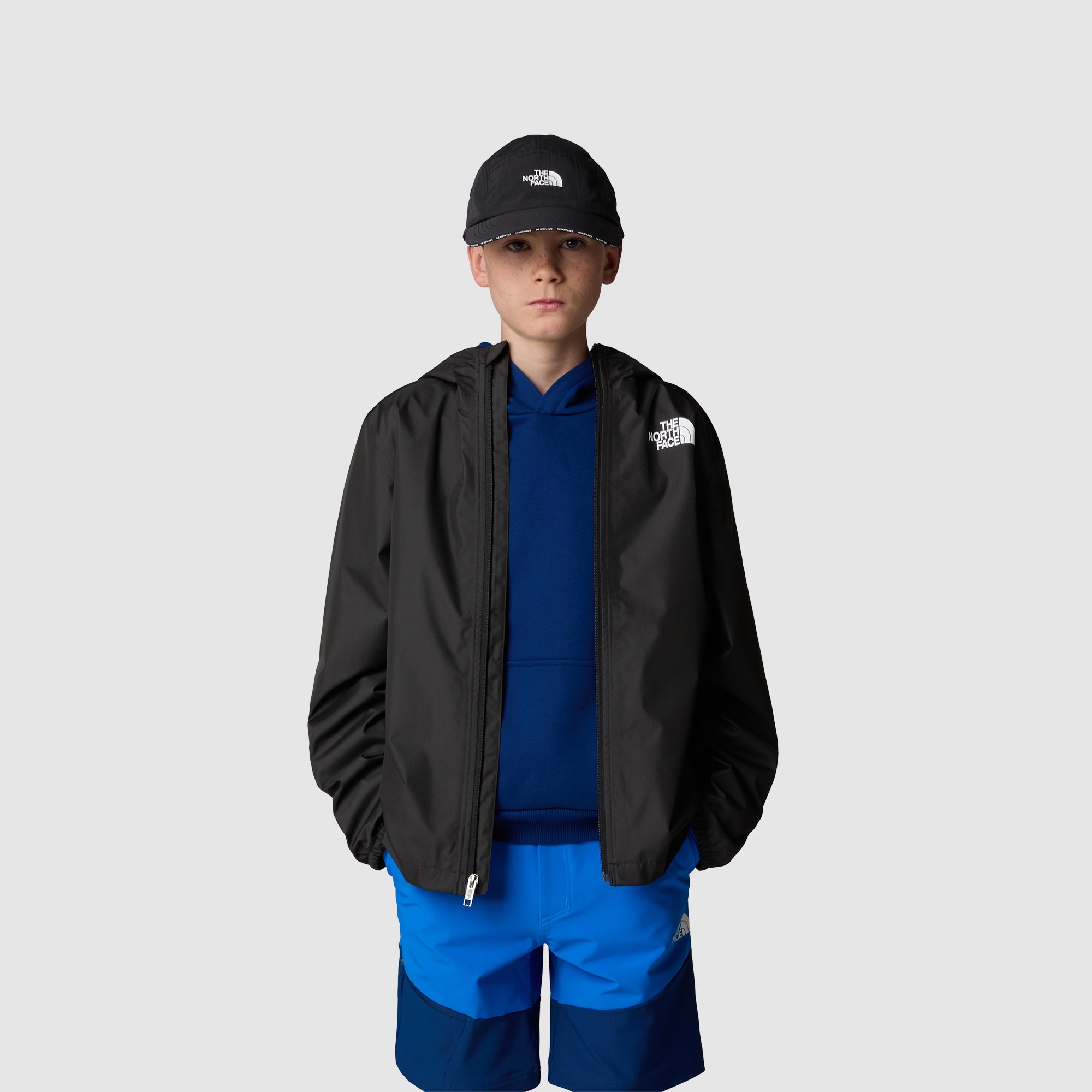 Imagen 0 de Chaqueta impermeable de niños Zipline The North Face Negro