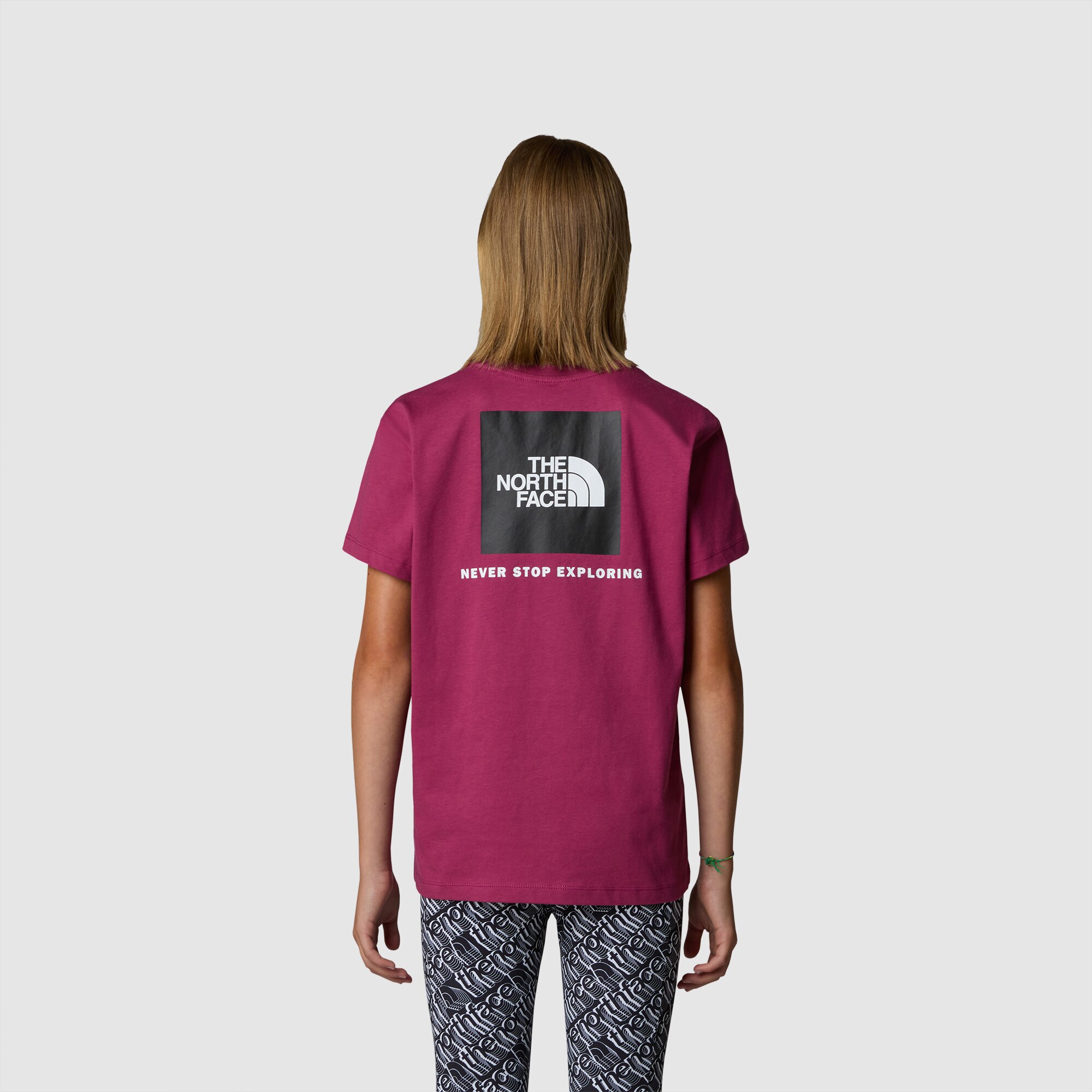 Camiseta de niños NSE Box Tek The North Face - Morado Morado-3