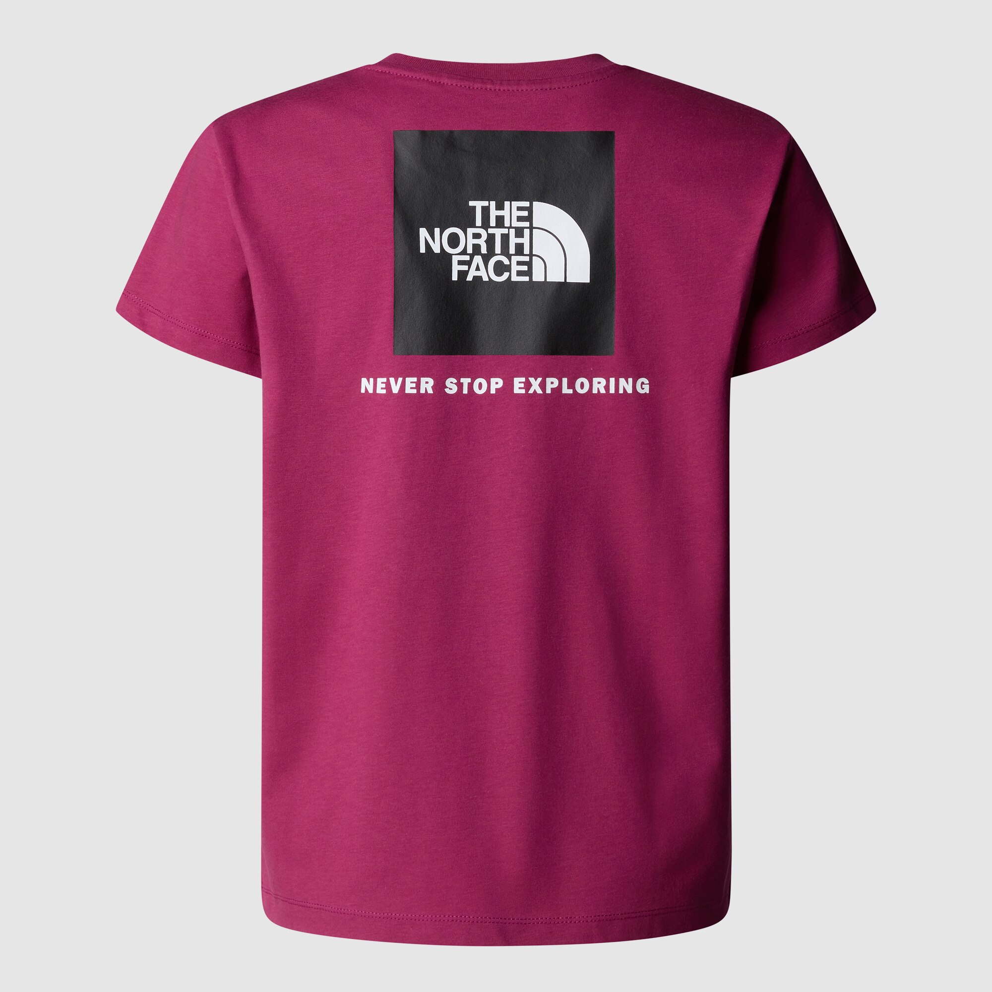 Camiseta de niños NSE Box Tek The North Face - Morado Morado-5