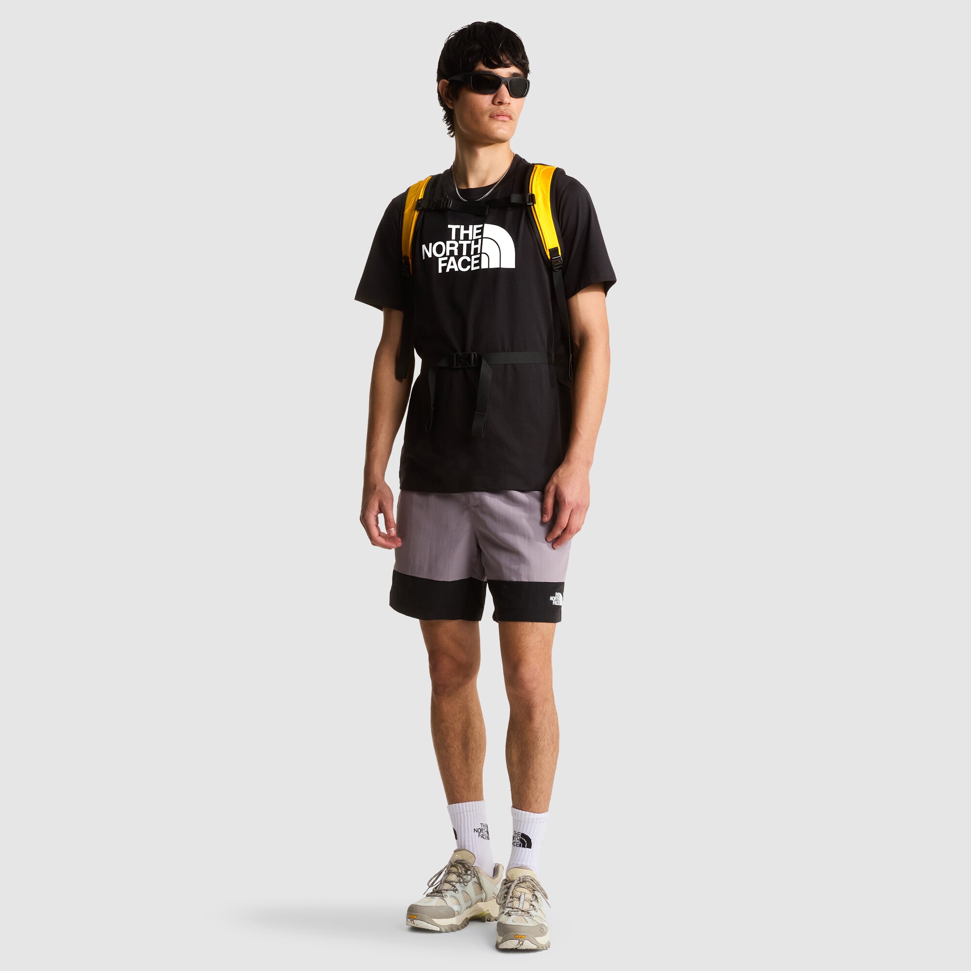 Camiseta recta para hombre Half Dome Evolution The North Face - Negro Negro-2