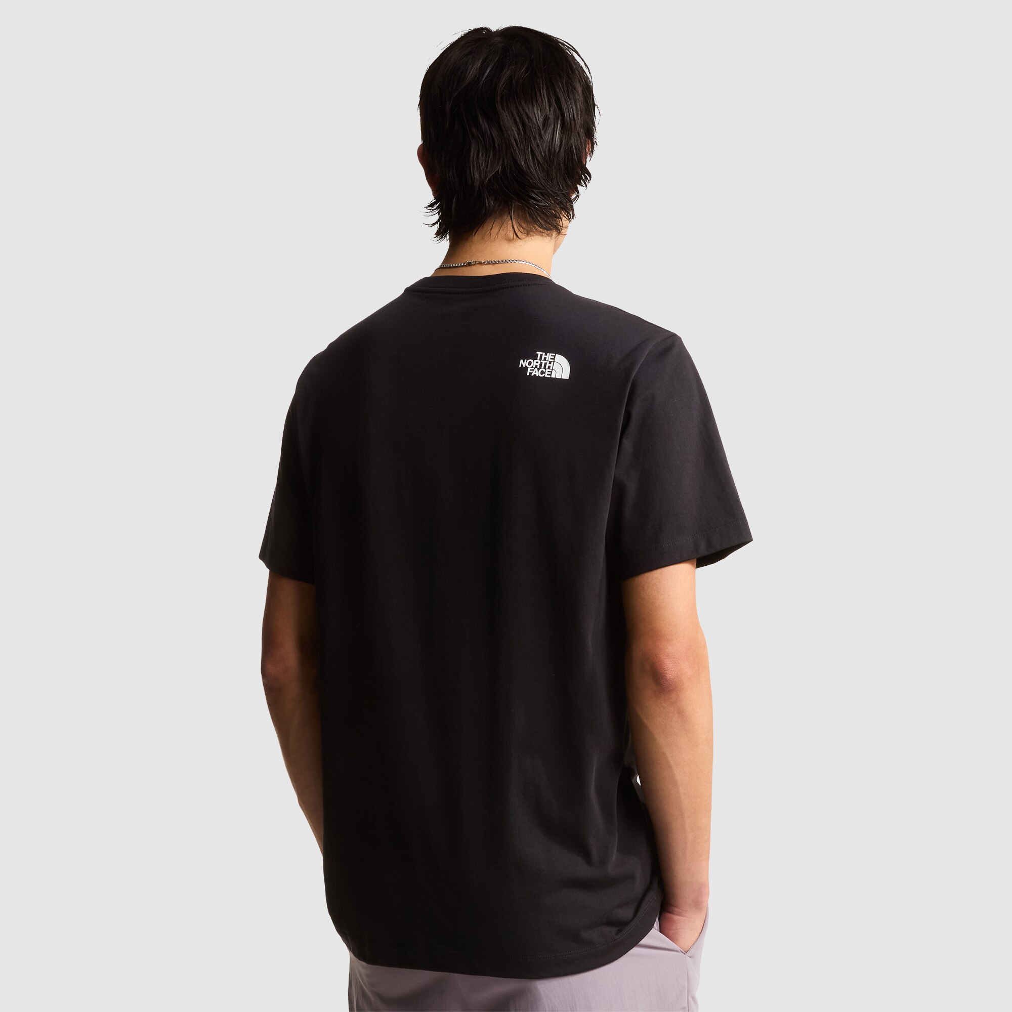 Camiseta recta para hombre Half Dome Evolution The North Face - Negro Negro-3