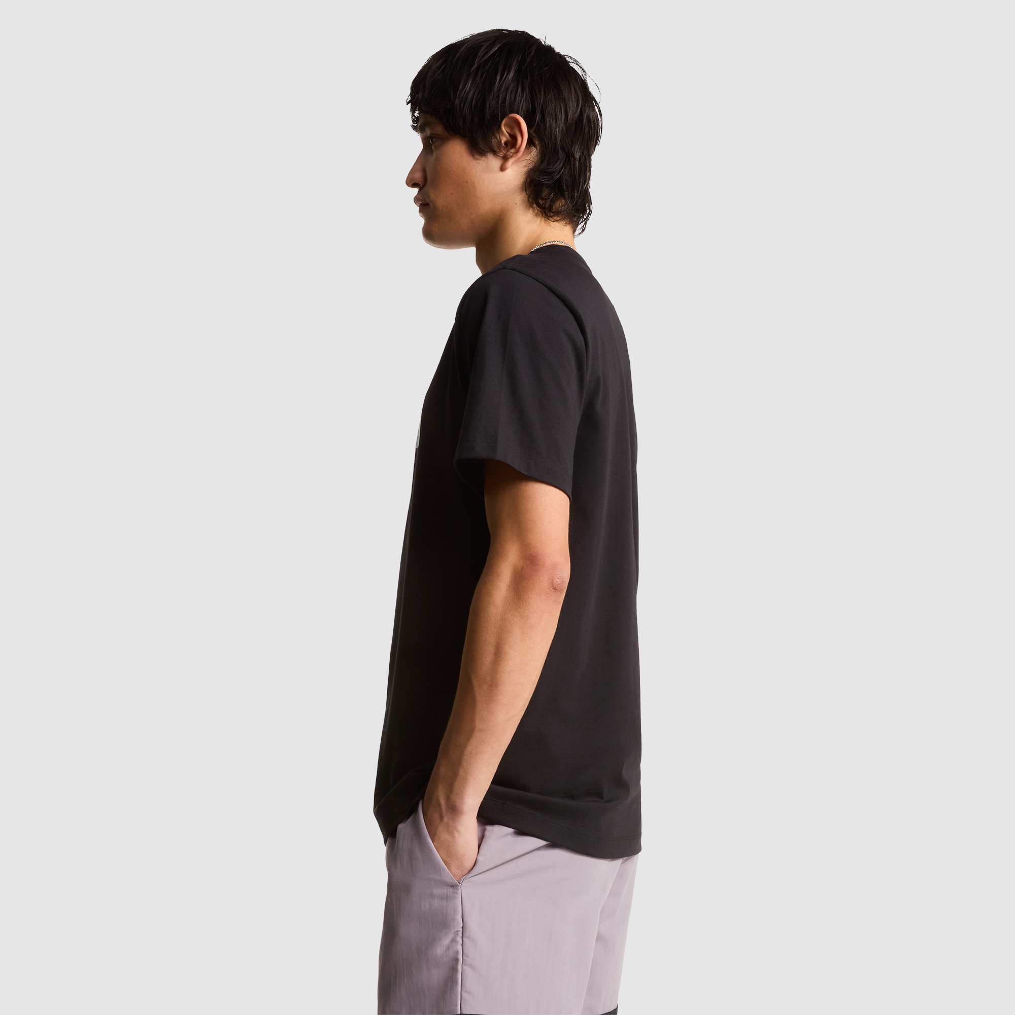 Camiseta recta para hombre Half Dome Evolution The North Face - Negro Negro-4