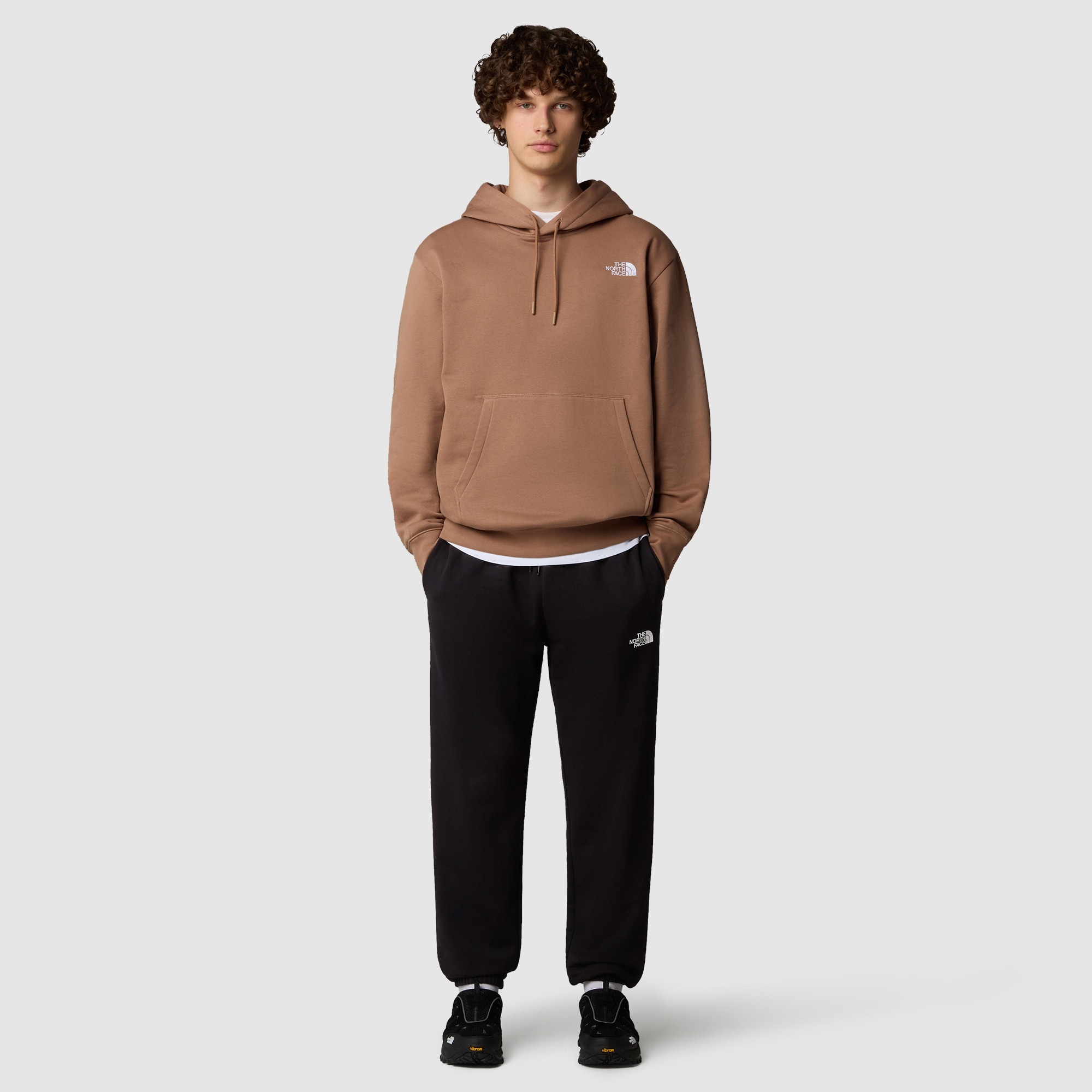 Pantalón de chándal ligero tapered regular de hombre Simple Dome The North Face - Azul oscuro Negro-2