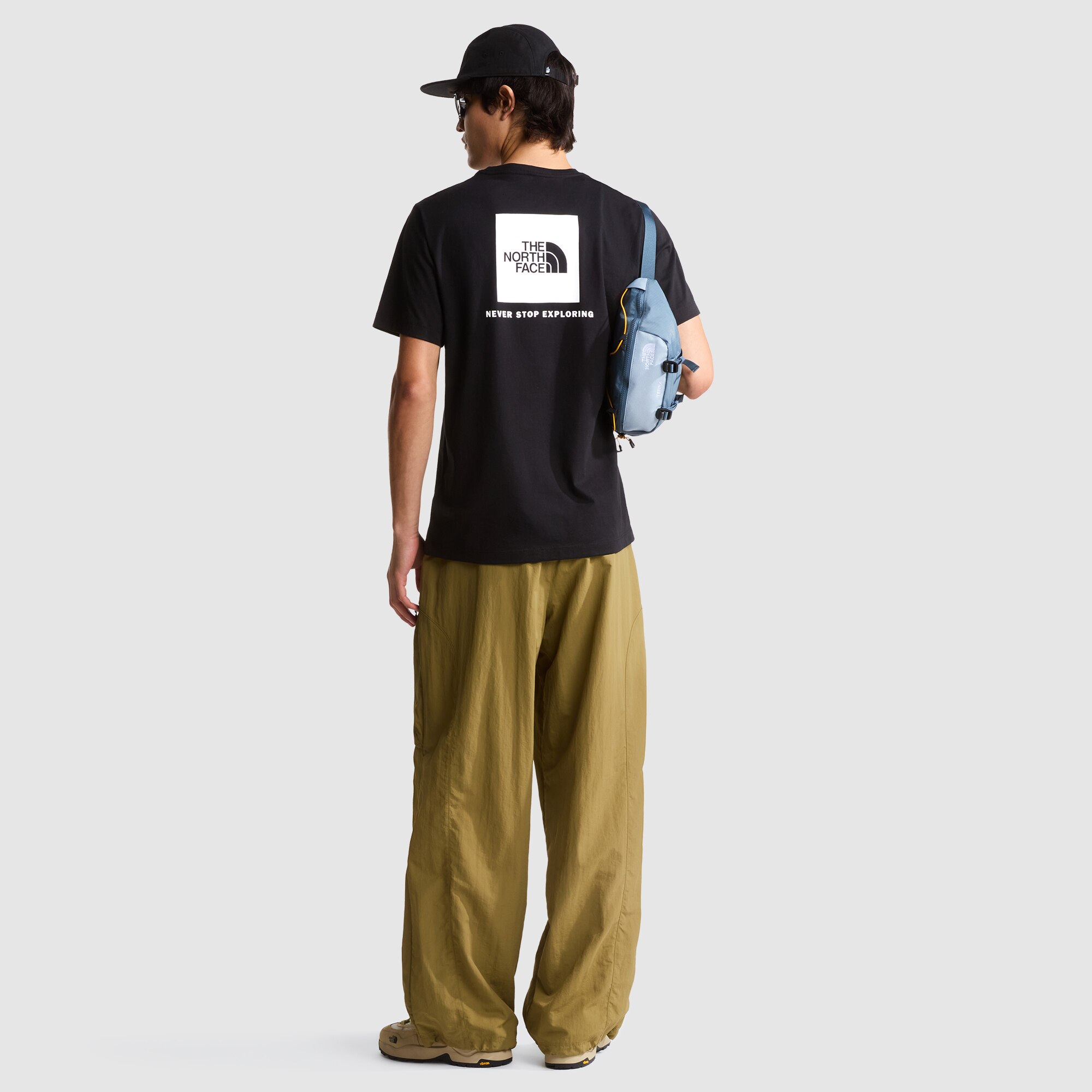 Camiseta recta para hombre NSE Box Evolution The North Face - Negro Negro-2