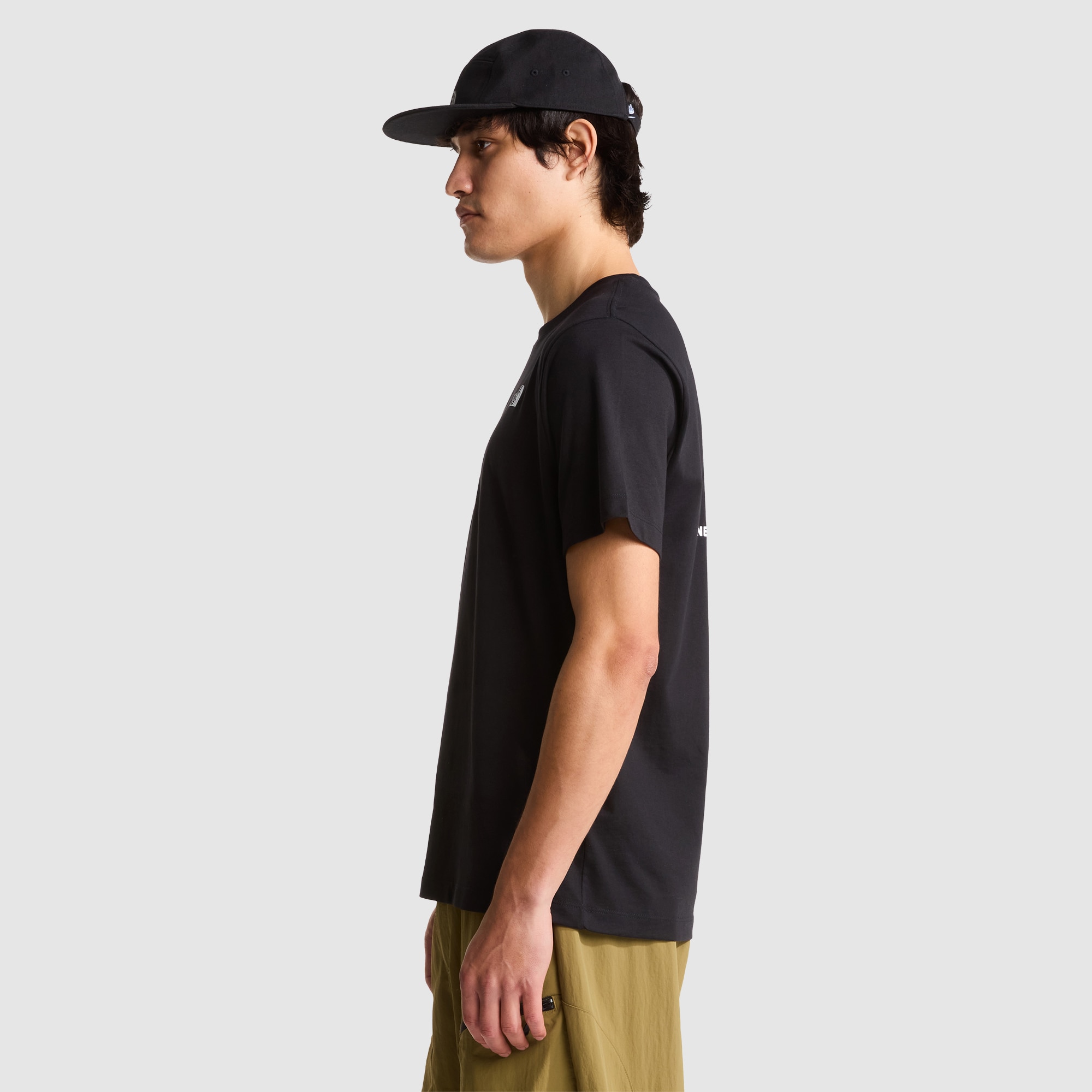 Camiseta recta para hombre NSE Box Evolution The North Face - Negro Negro-4