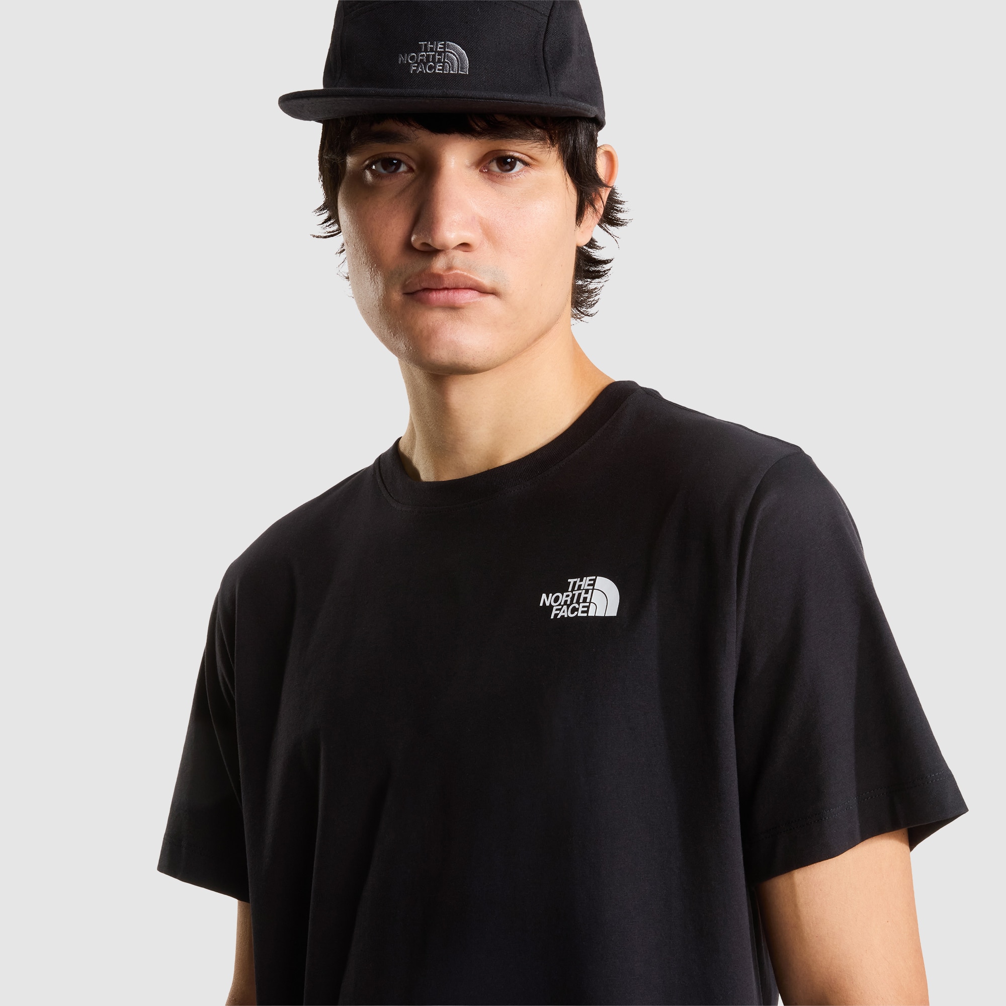 Camiseta recta para hombre NSE Box Evolution The North Face - Negro Negro-5