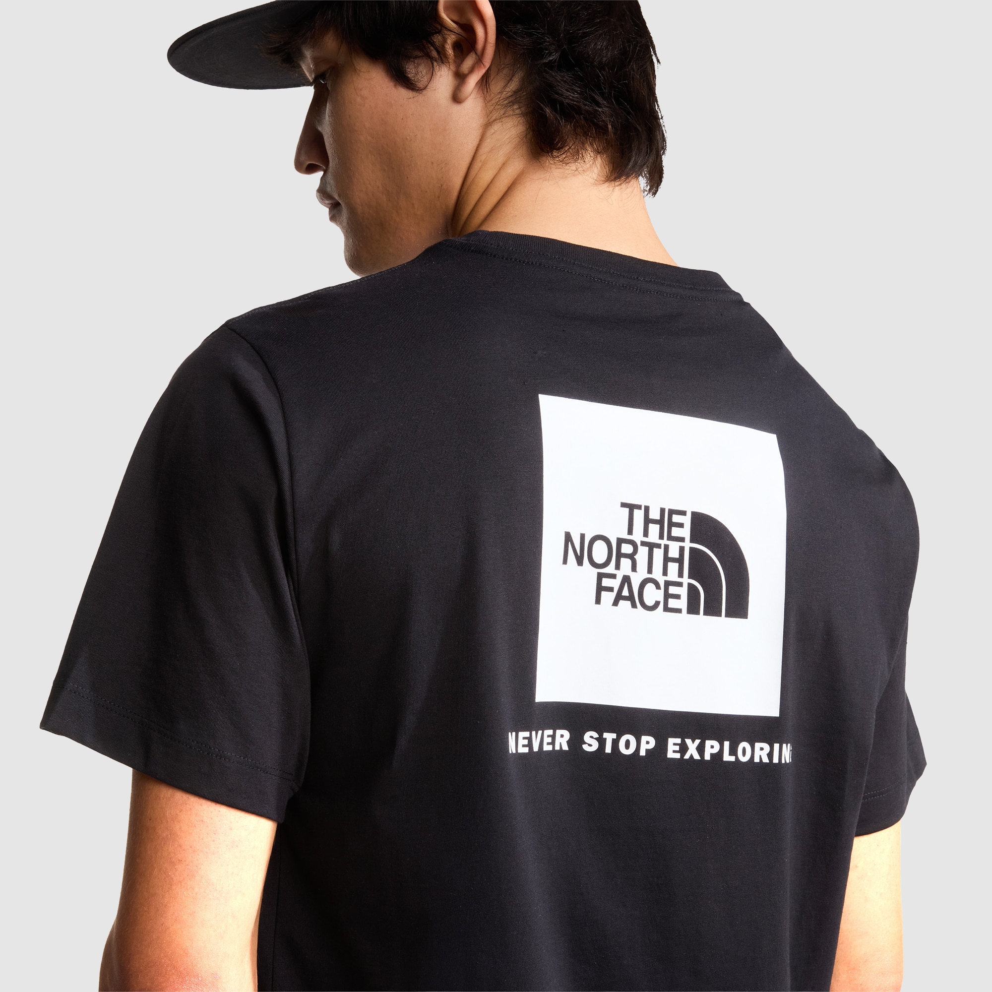 Camiseta recta para hombre NSE Box Evolution The North Face - Negro Negro-6