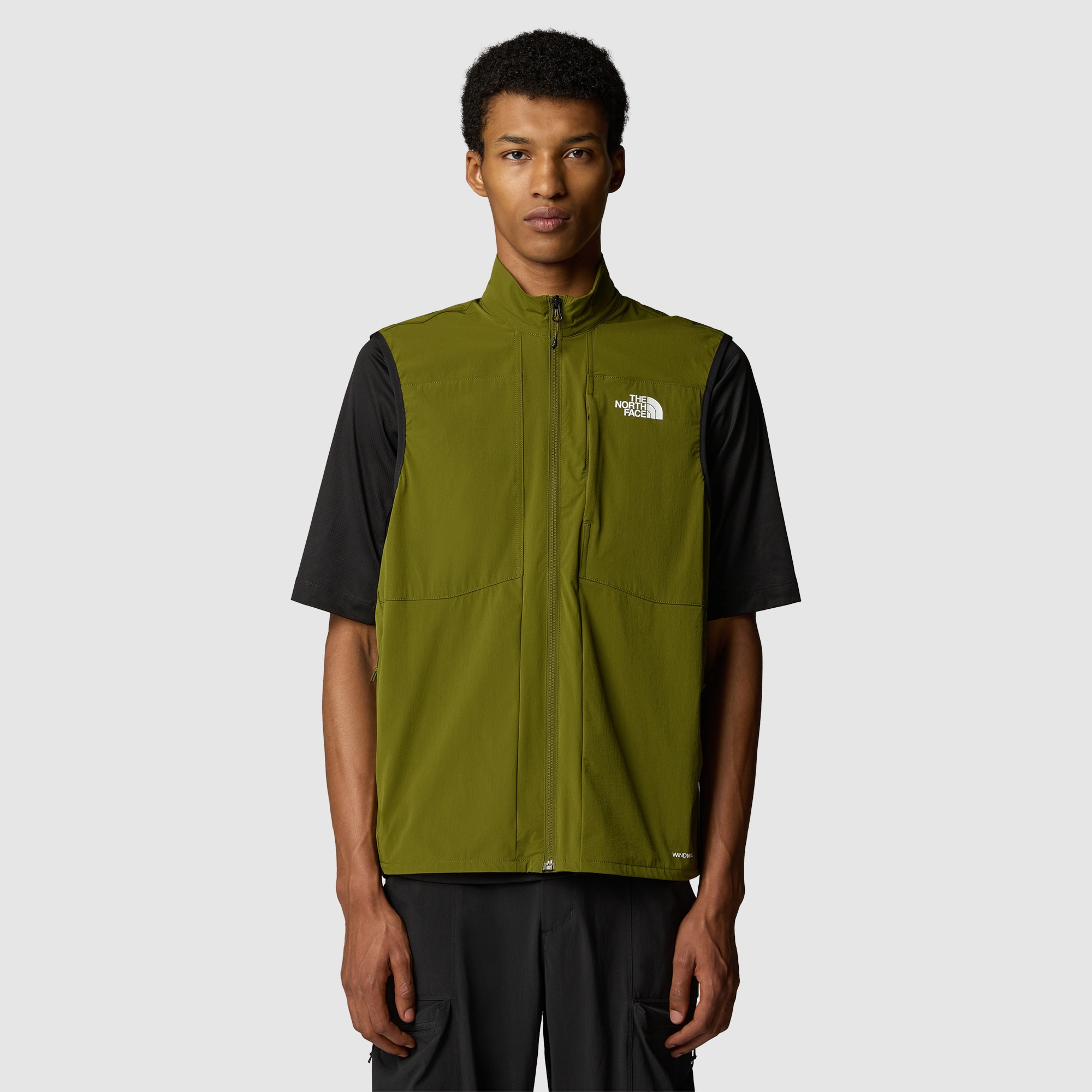 Chaleco plegable para hombre Packable The North Face - Verde Oliva Verde Oliva-1