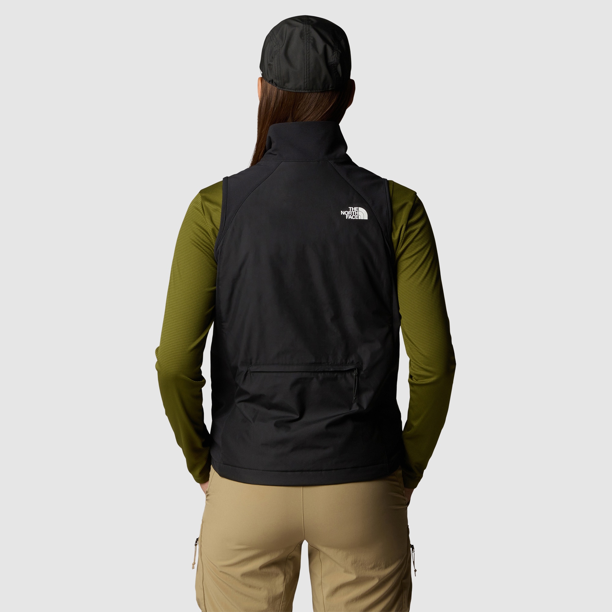 Chaleco híbrido plegable para mujer Packable The North Face - Negro Negro-3