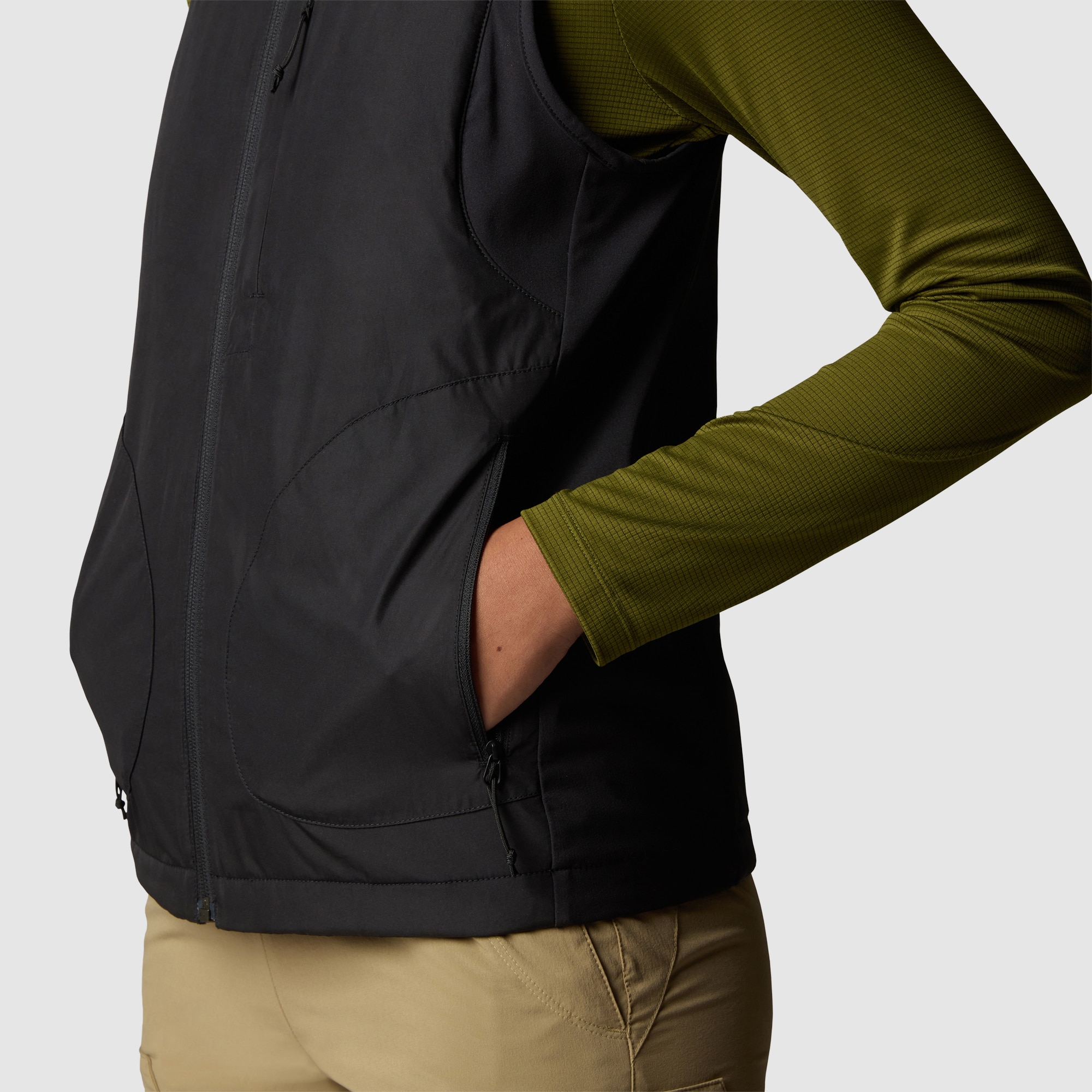 Chaleco híbrido plegable para mujer Packable The North Face - Negro Negro-6