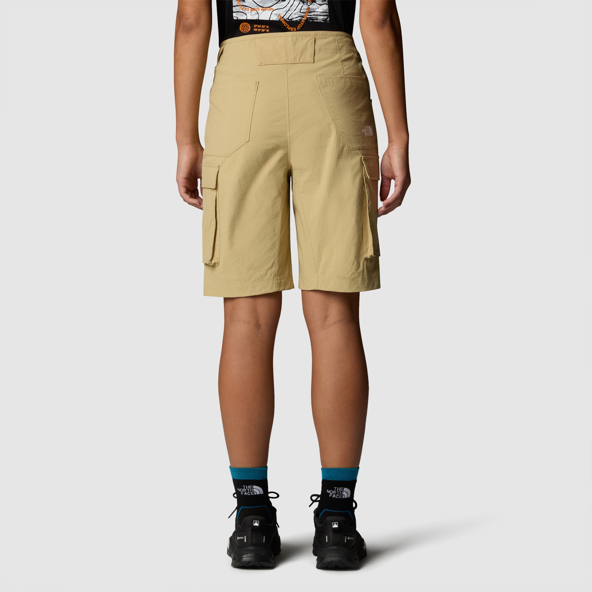 Pantalón corto de mujer Exploration The North Face - Beige Beige-3