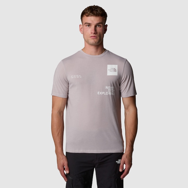 Camiseta de hombre Foundation Mountain Coordinates The North Face