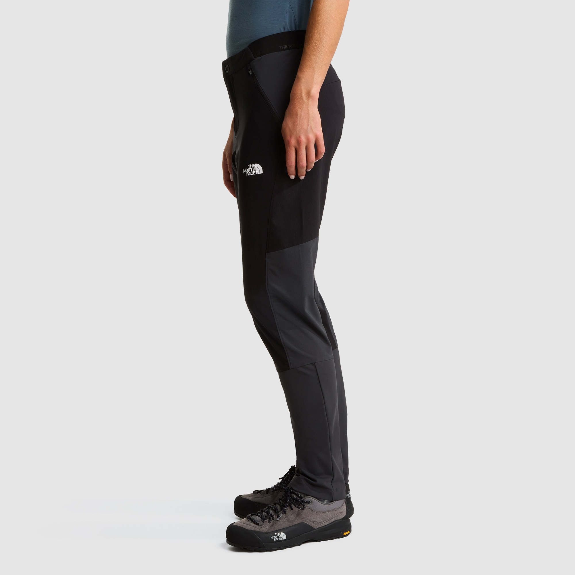 Pantalón de corte tapered slim para mujer Felik The North Face - Negro Negro-4