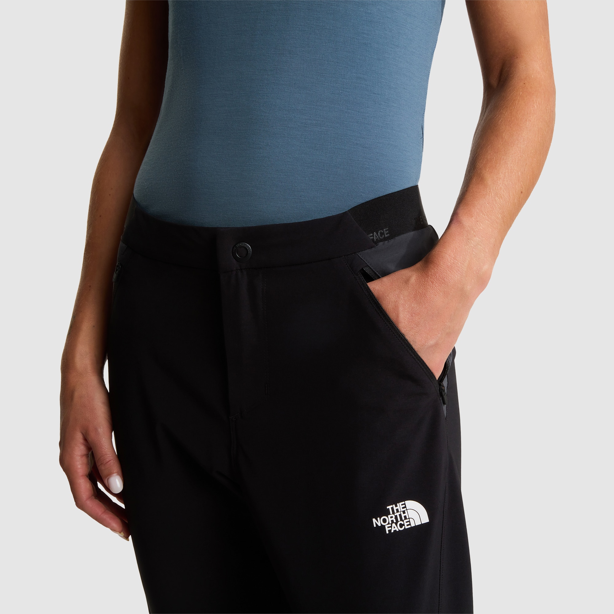 Pantalón de corte tapered slim para mujer Felik The North Face - Negro Negro-7